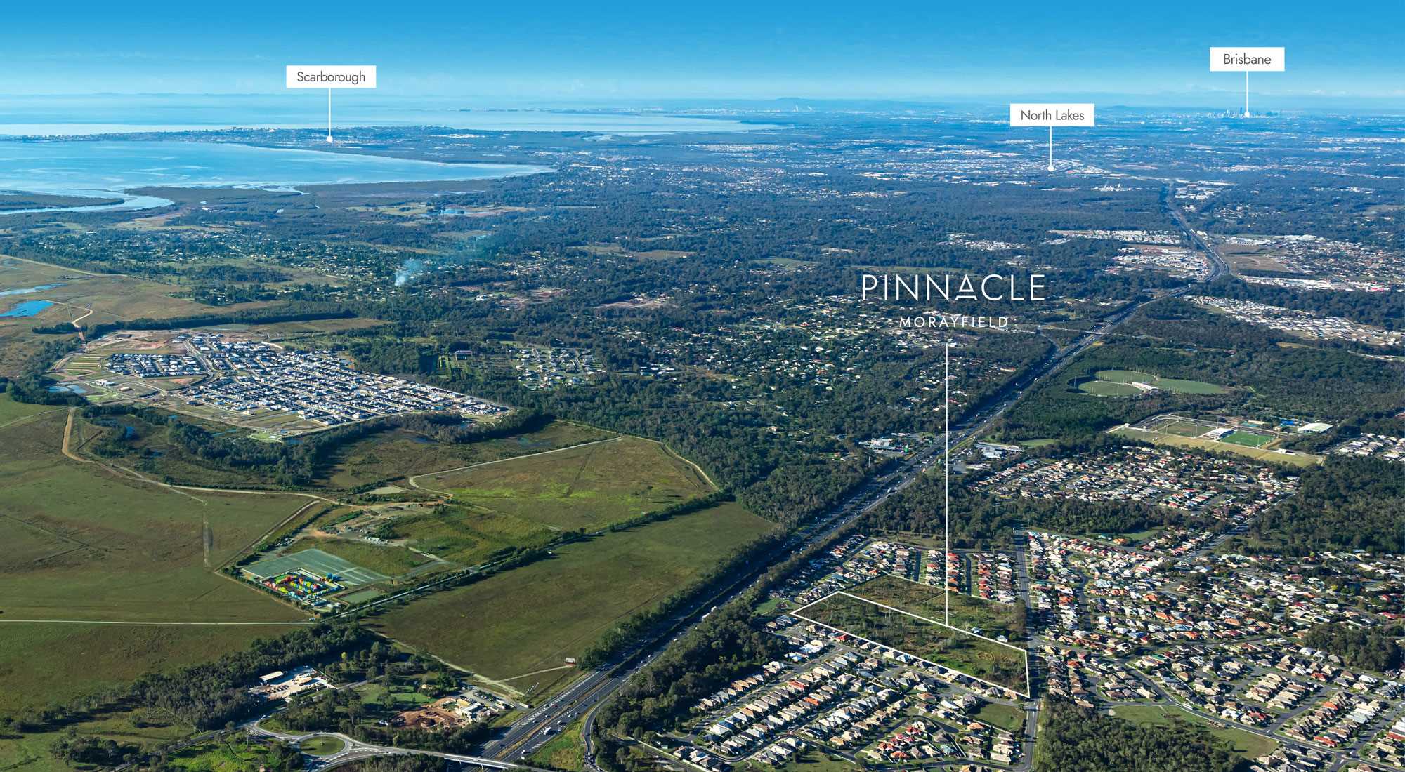 Pinnacle Estate - Morayfield Aerial