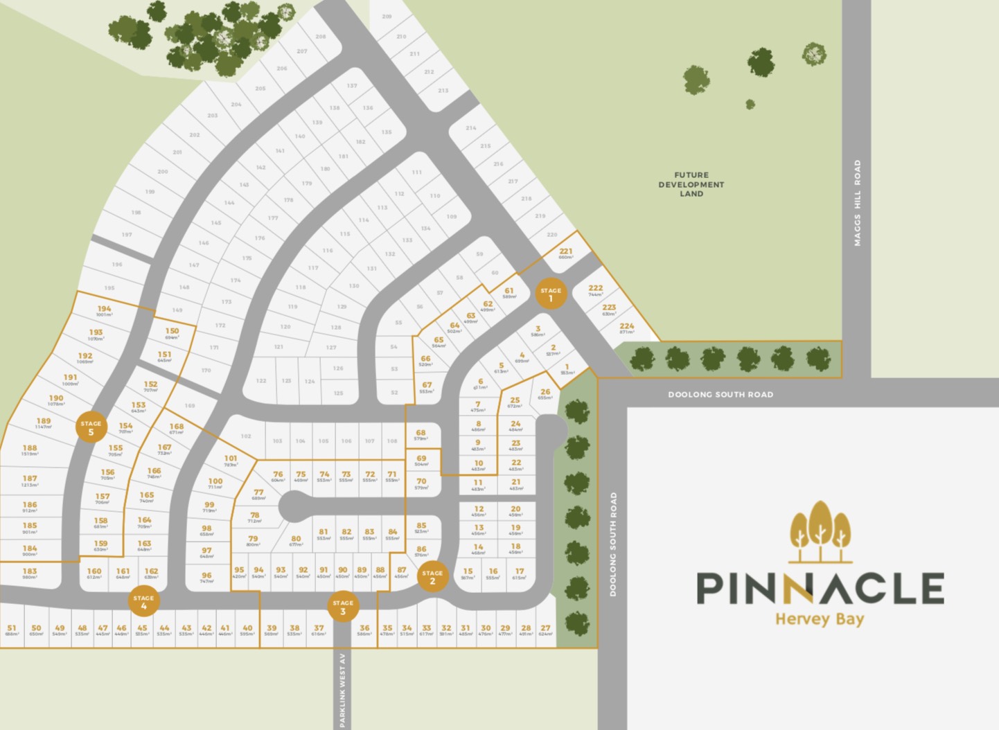 Pinnacle Hervey Bay Estate - Wondu Masterplan