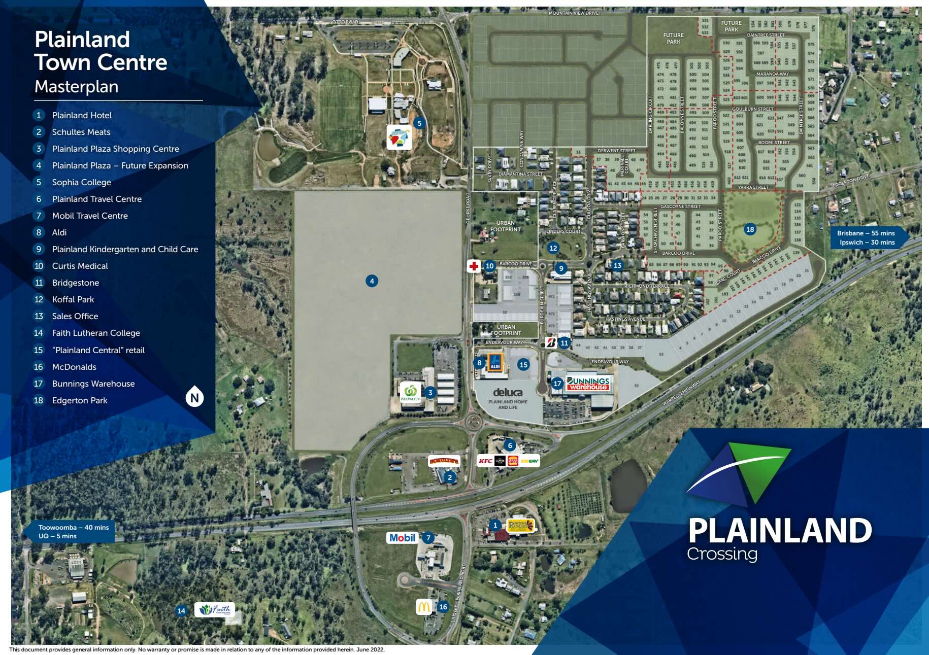 Plainland Crossing Estate - Plainland Masterplan