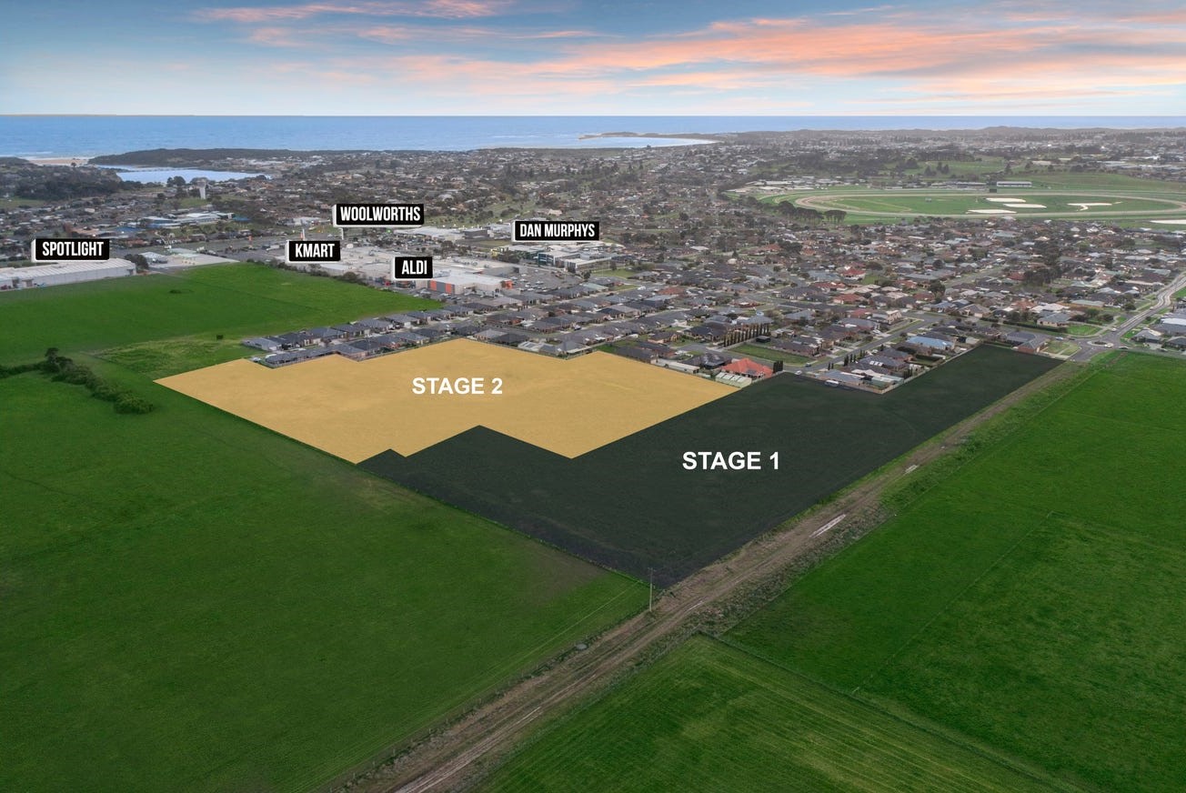 Plaza Heights Estate - Warrnamboo Aerial