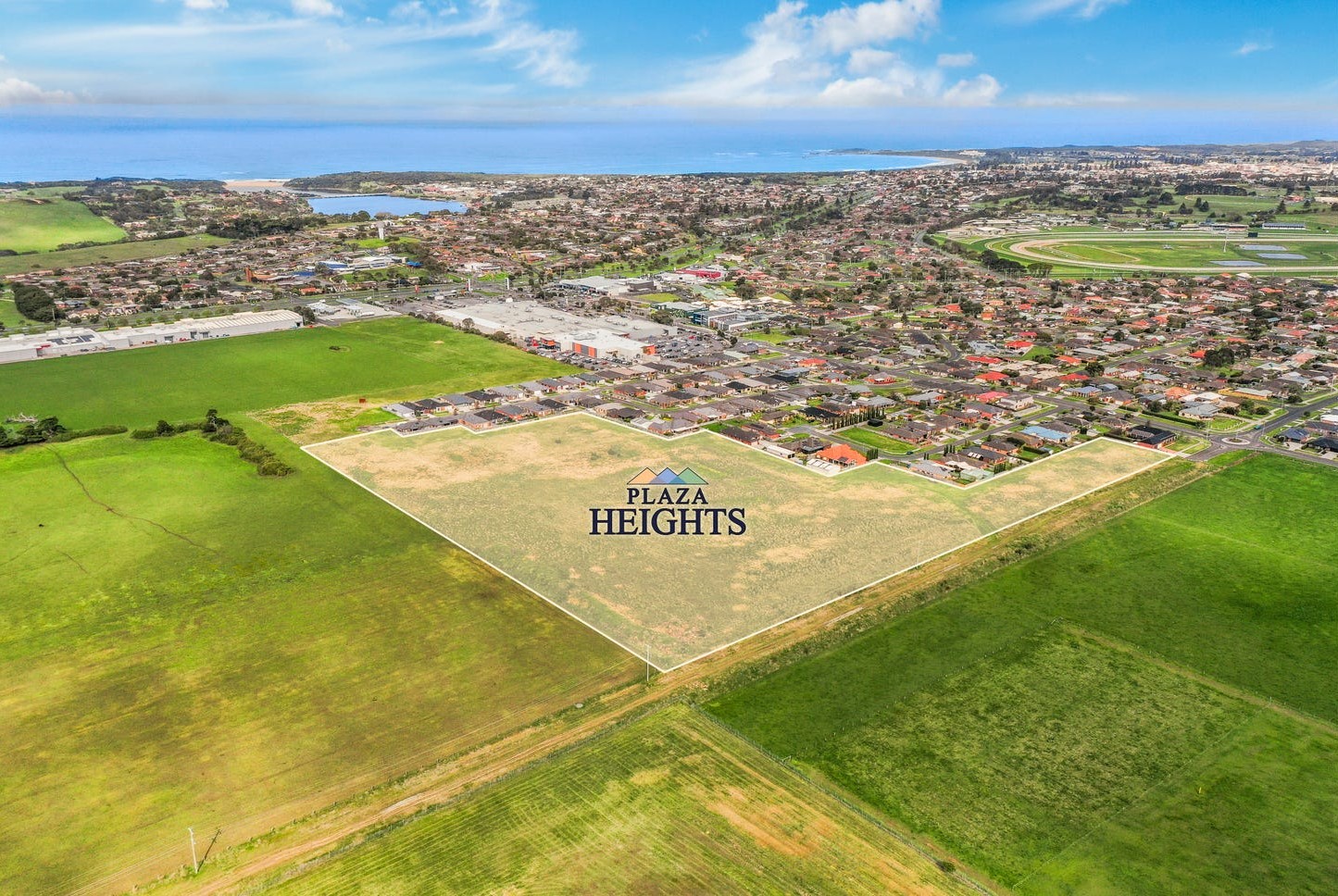 Plaza Heights Estate - Warrnamboo Aerial