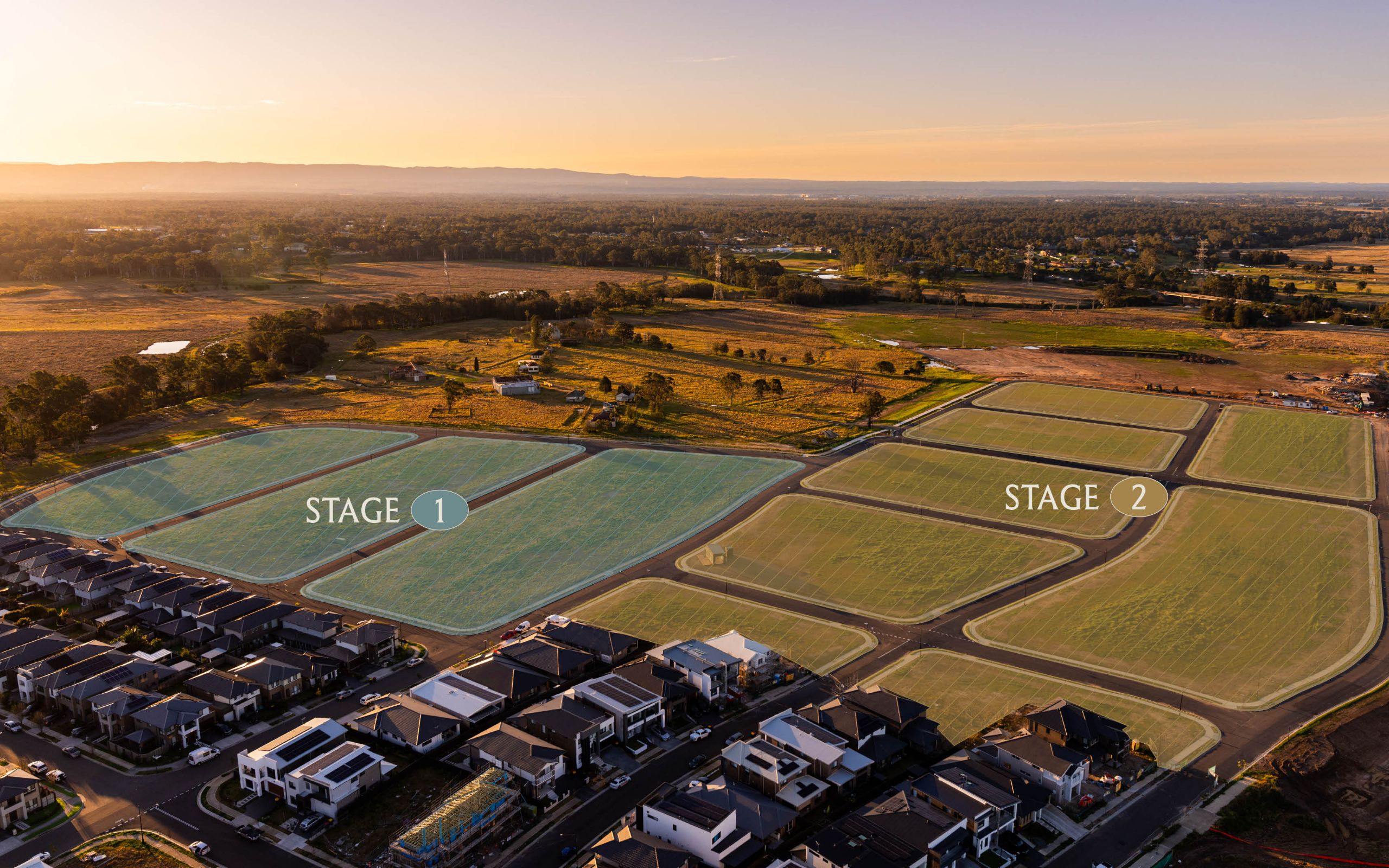 Poet-s Reach Estate - Marsden Park Aerial