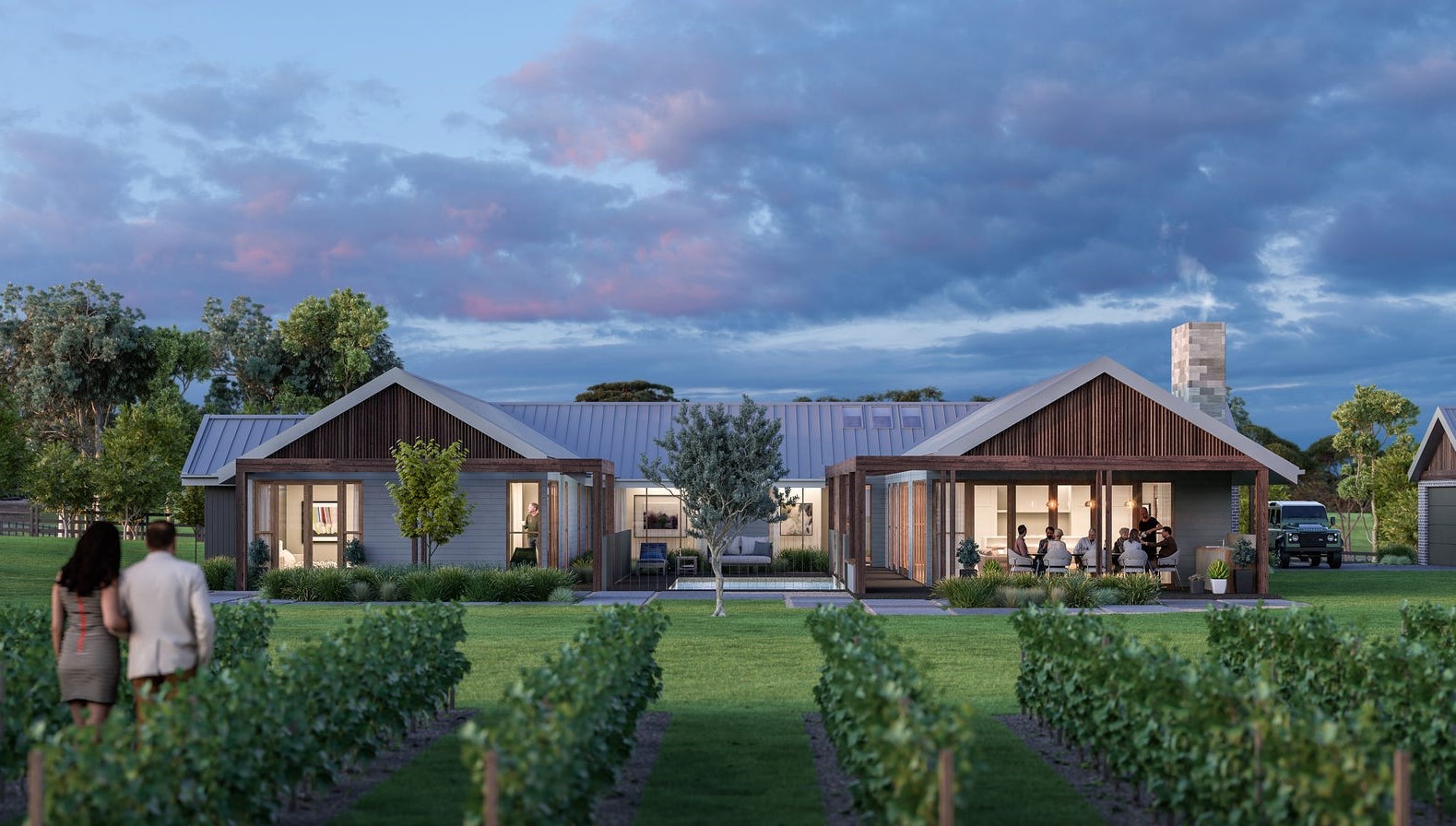 Pokolbin Estate Hunter Valley - Pokolbi Render