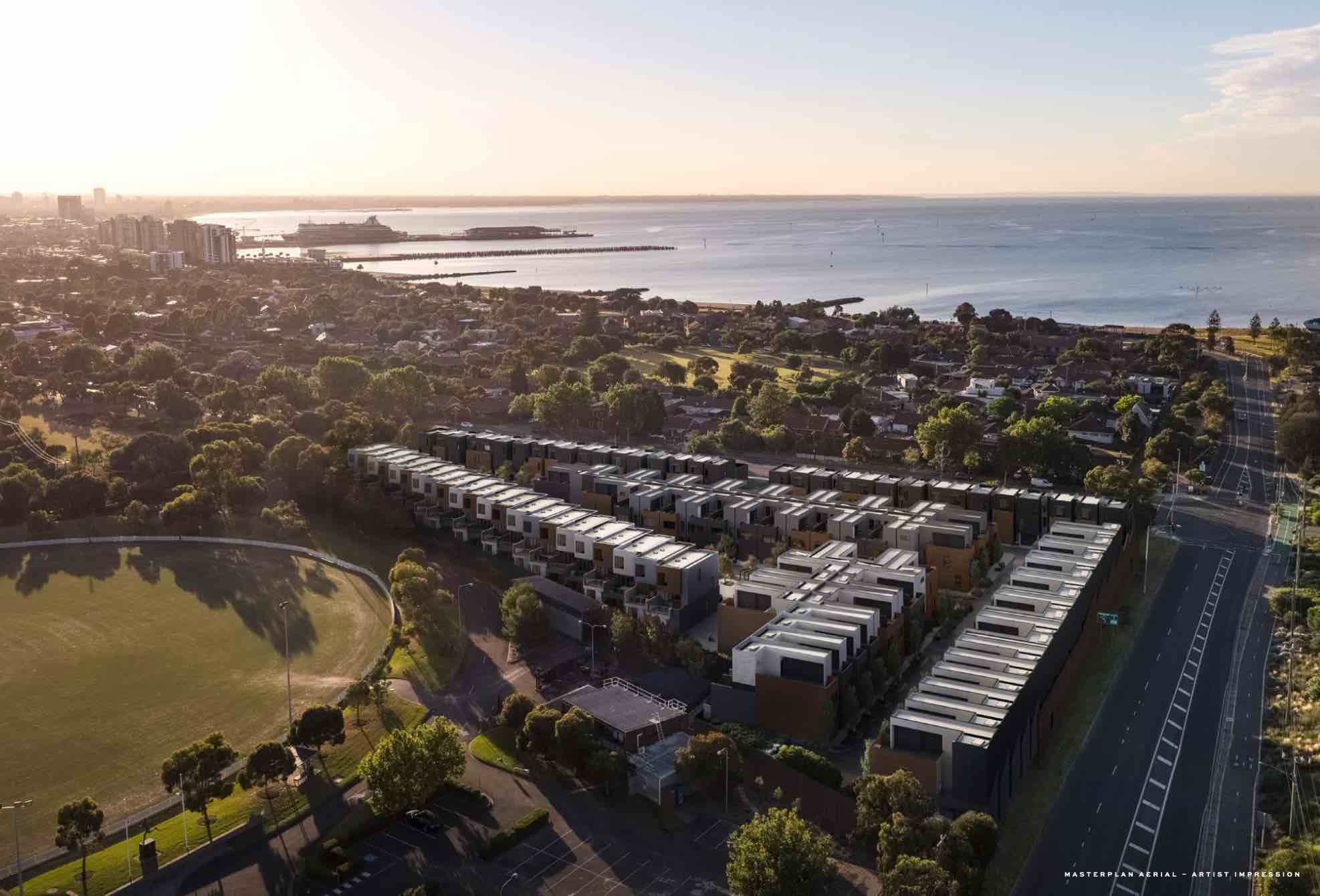 Port Lane Townhomes - Port Melbourne Render_0