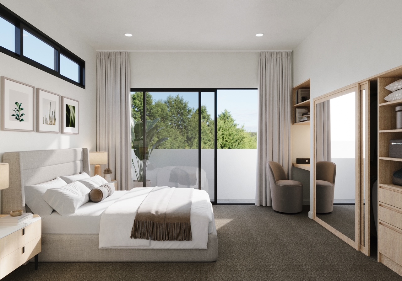 Prince Street Townhomes - Southport Bedroom