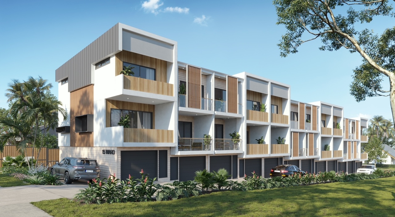 Prince Street Townhomes - Southport Render