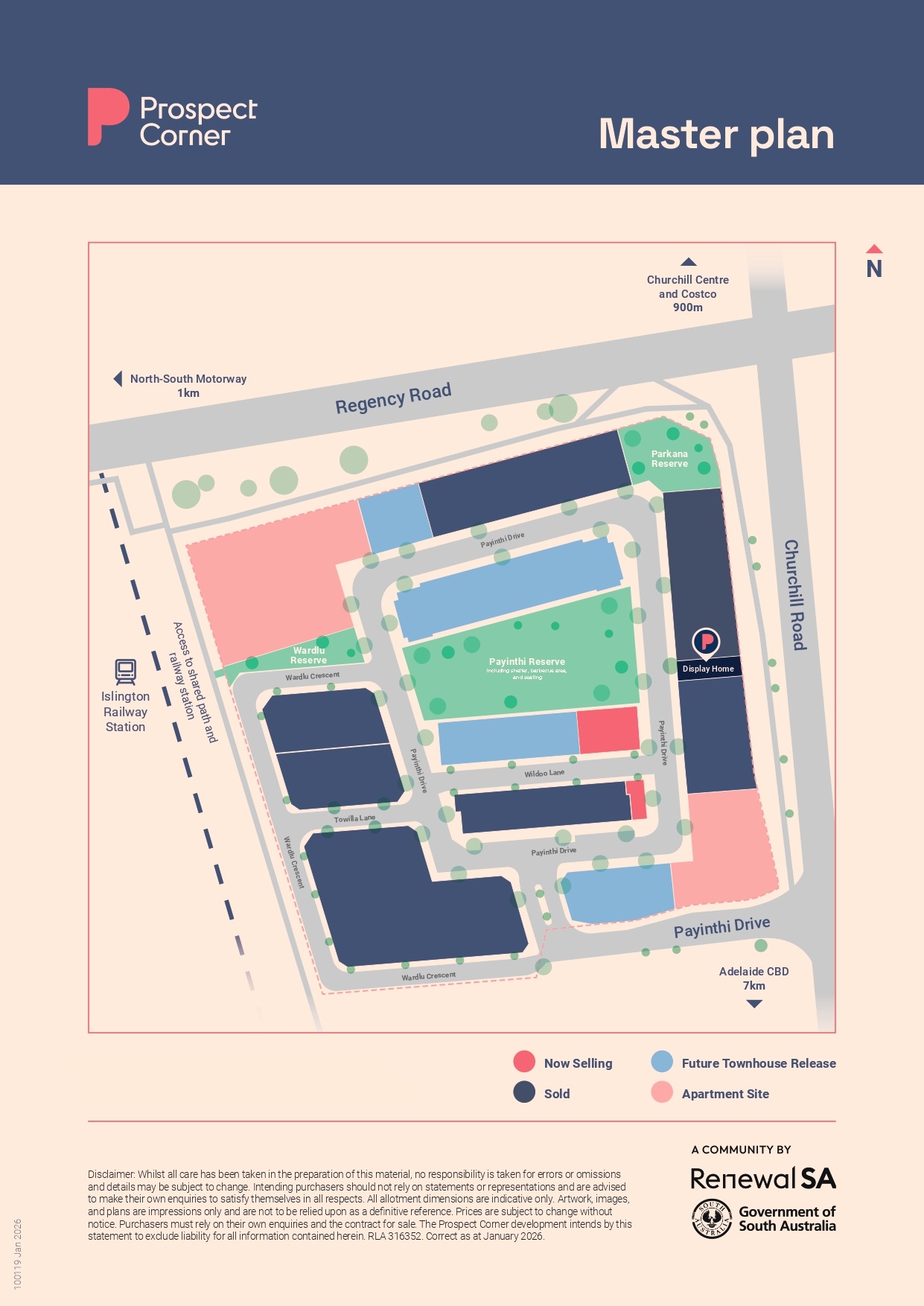 Prospect Corner Estate - Prospect Masterplan