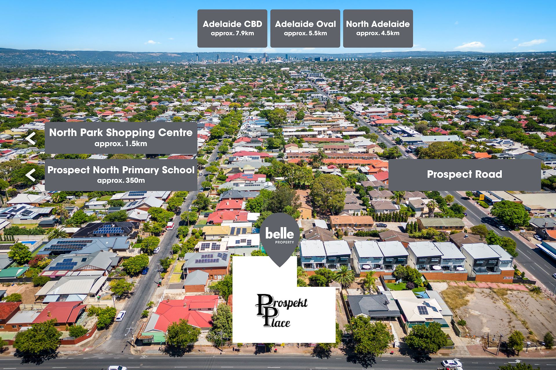 Prospekt Place Townhomes - Prospect Aerial