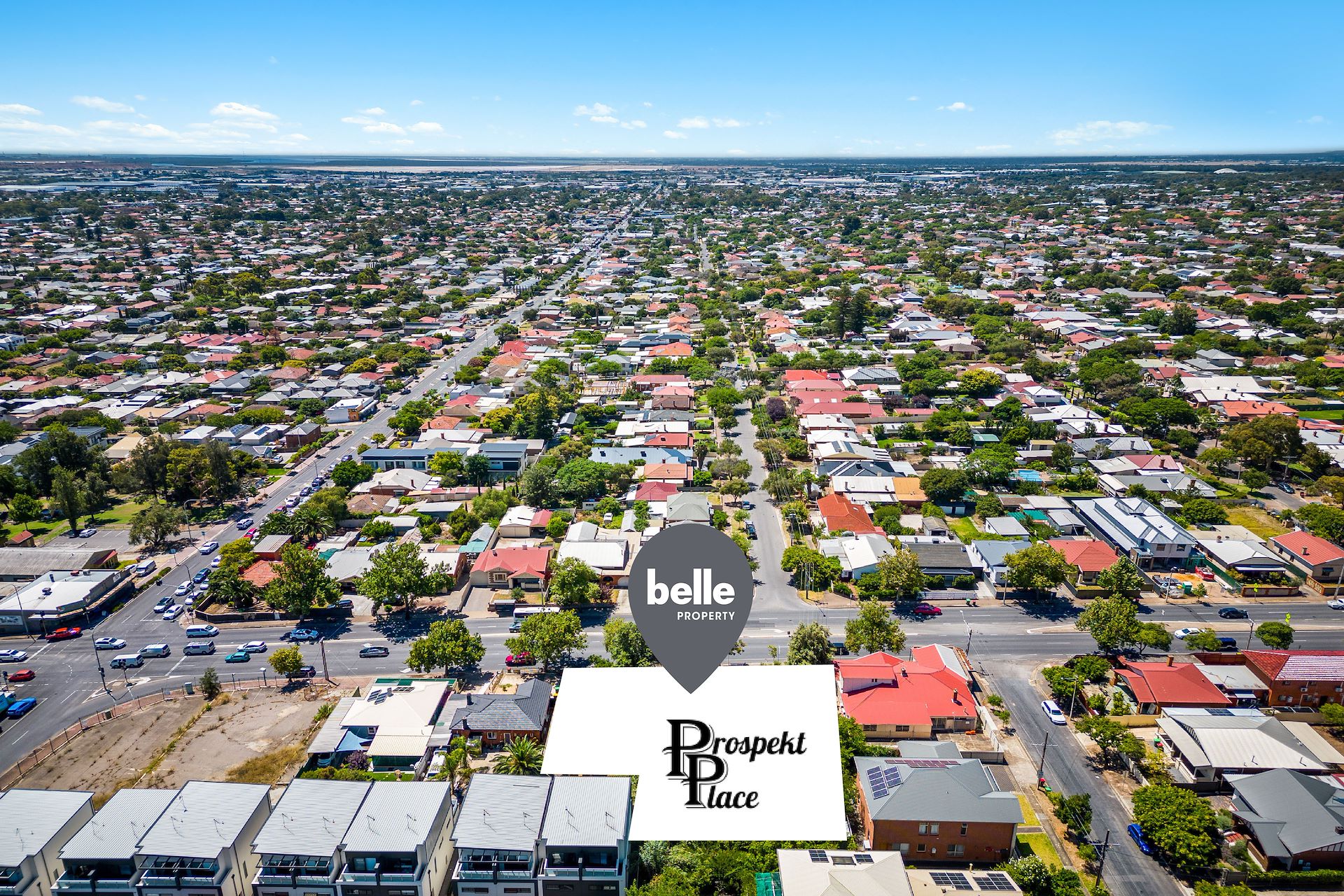 Prospekt Place Townhomes - Prospect Aerial