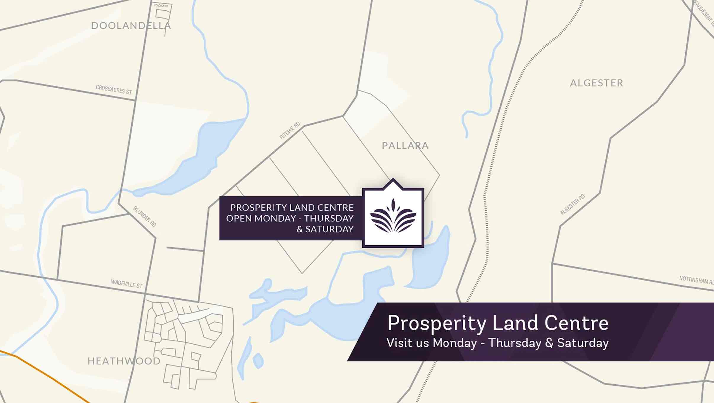 Prosperity Estate - Pallara Location map