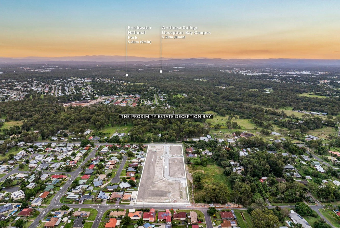 Proximity Estate - Deception Bay Location Map