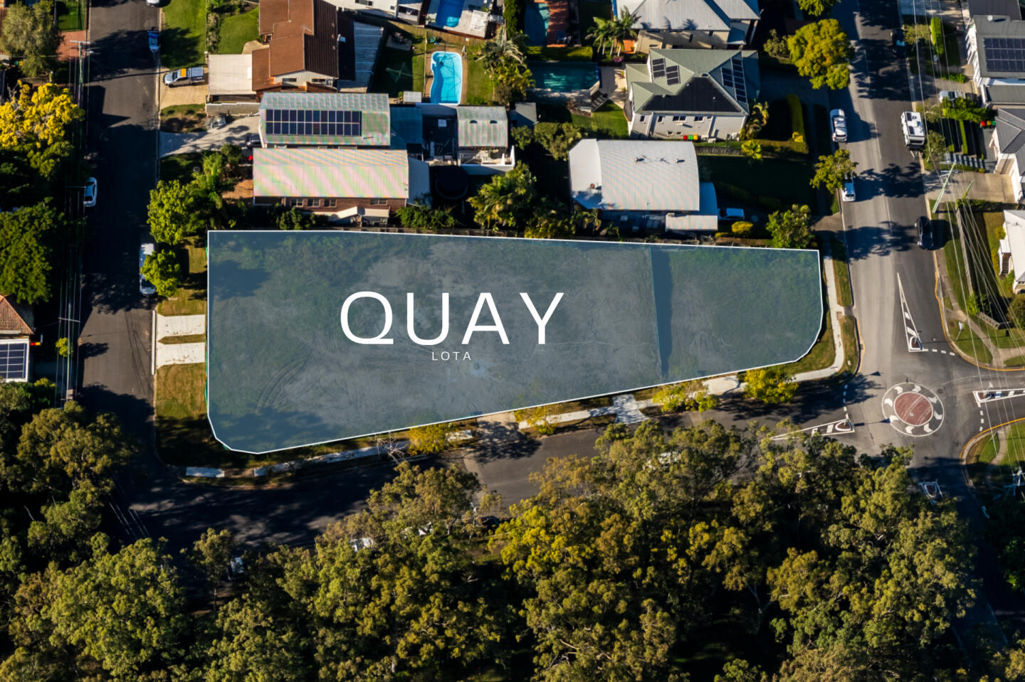 QUAY Estate - Lot Aerial