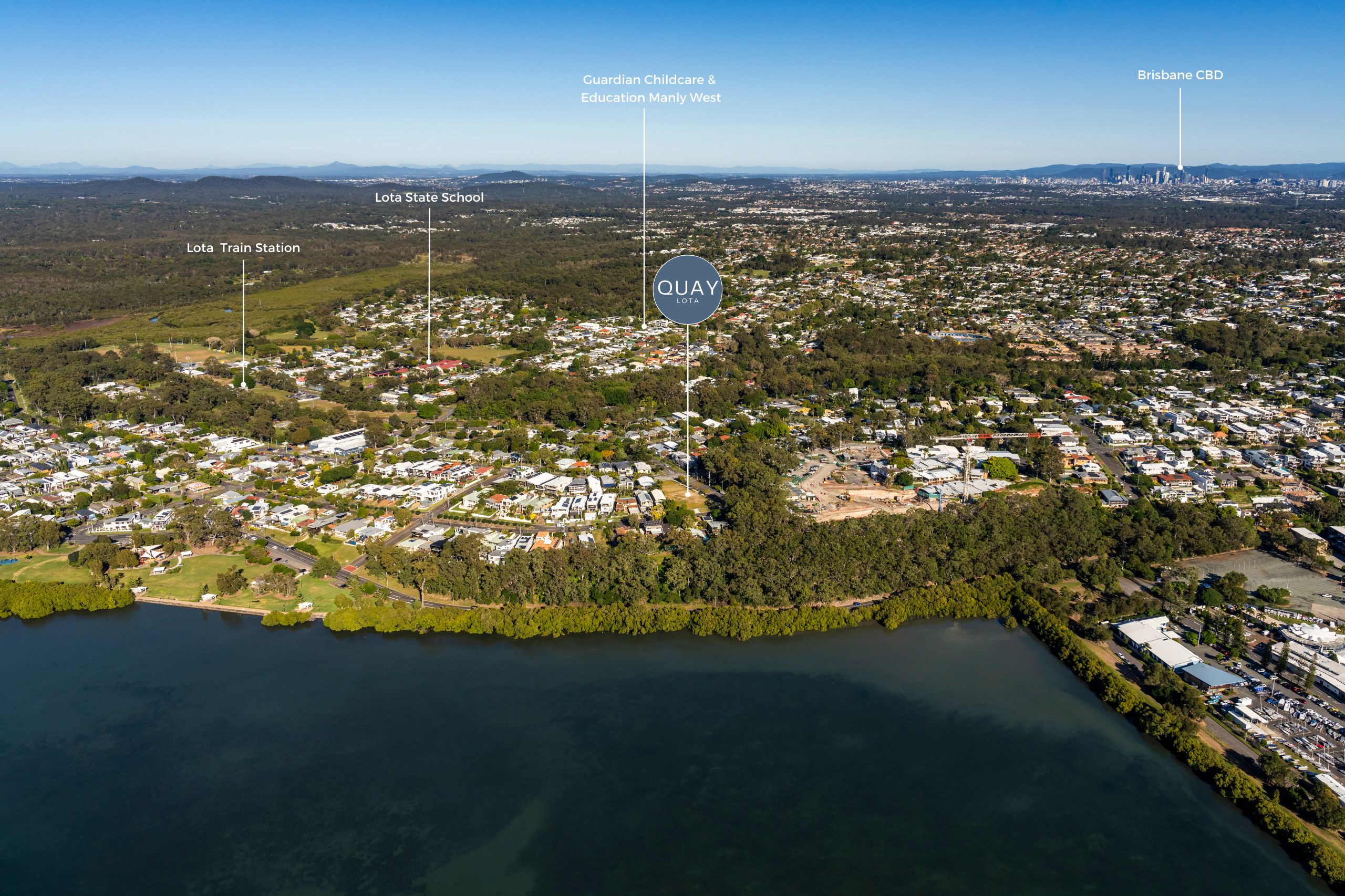 QUAY Estate - Lot Aerial