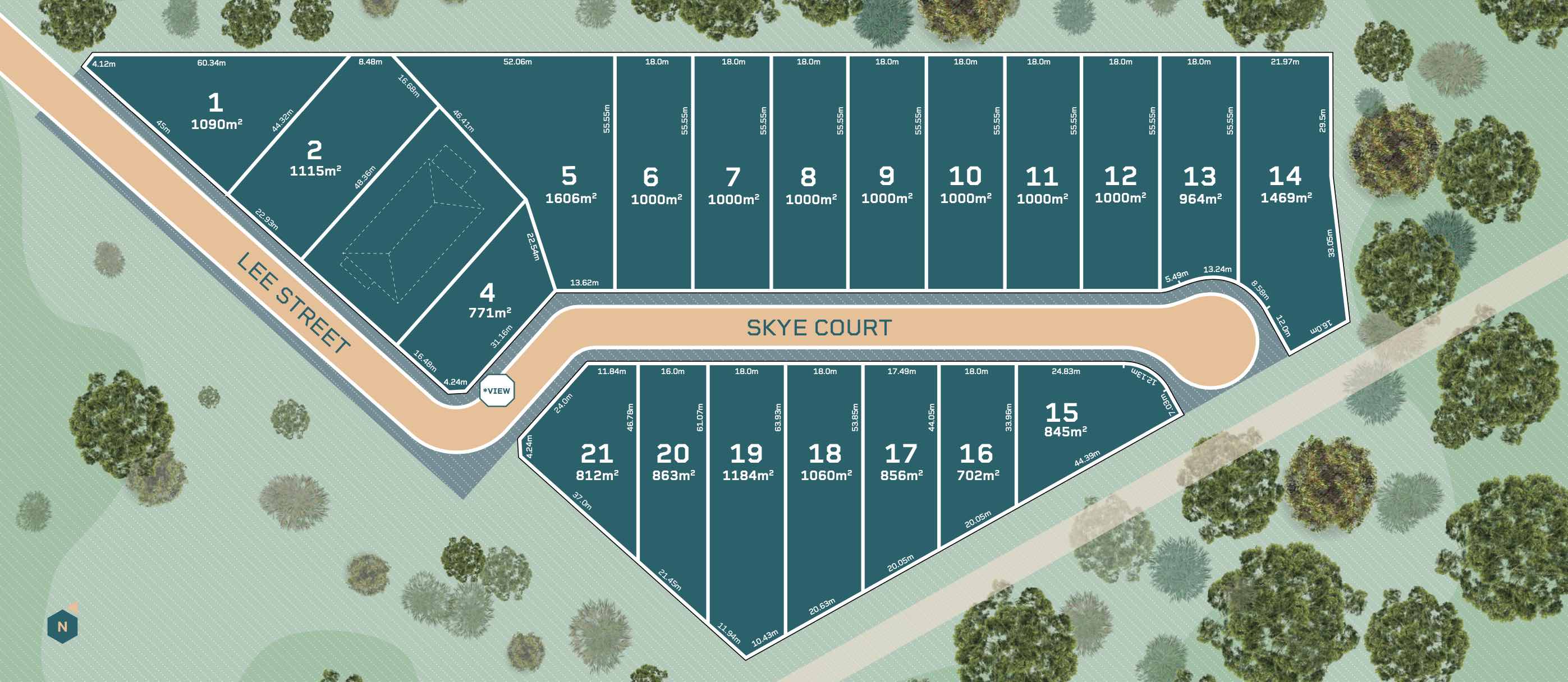 Quarter Acre Estate - Kangaroo Flat Masterplan_0