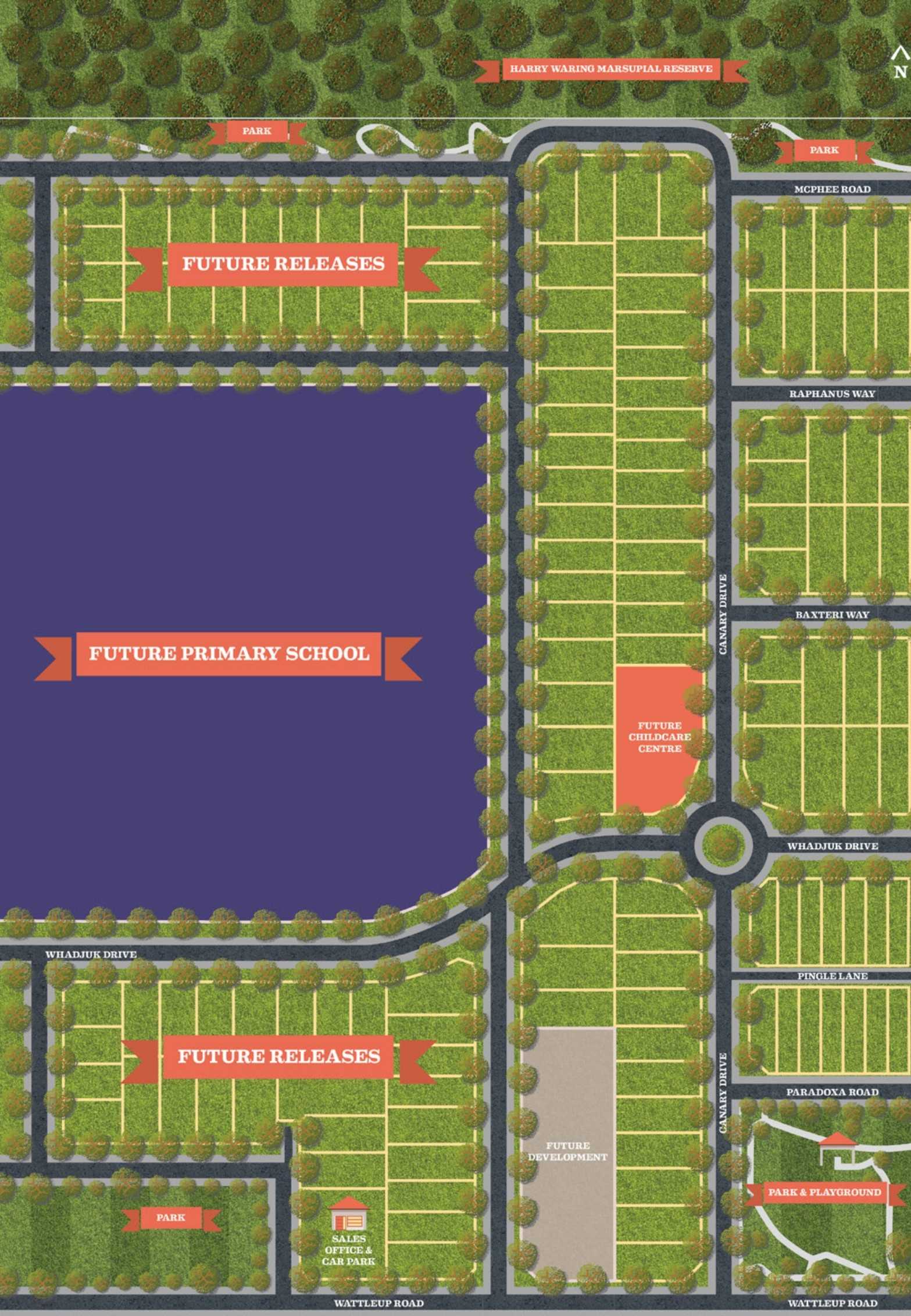 Quenda Estate - Hammond Park Masterplan