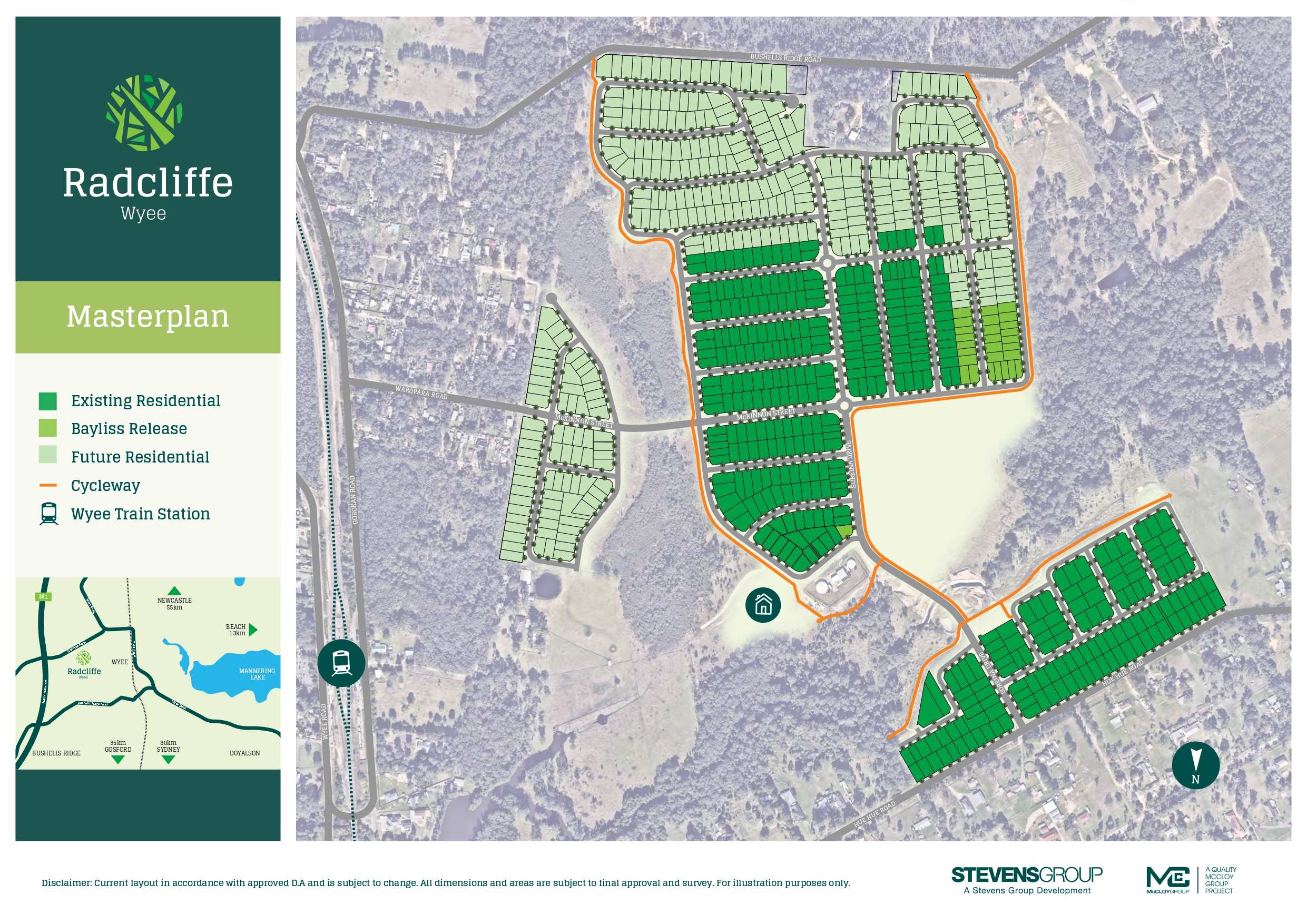 Radcliffe Estate - Wyee Masterplan