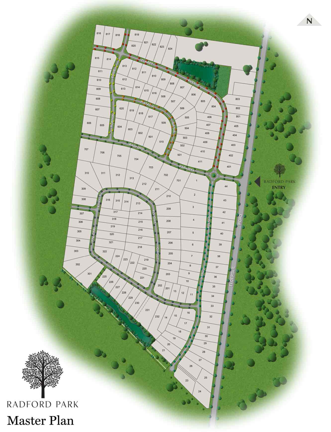 Radford Park Estate - Branxton Masterplan