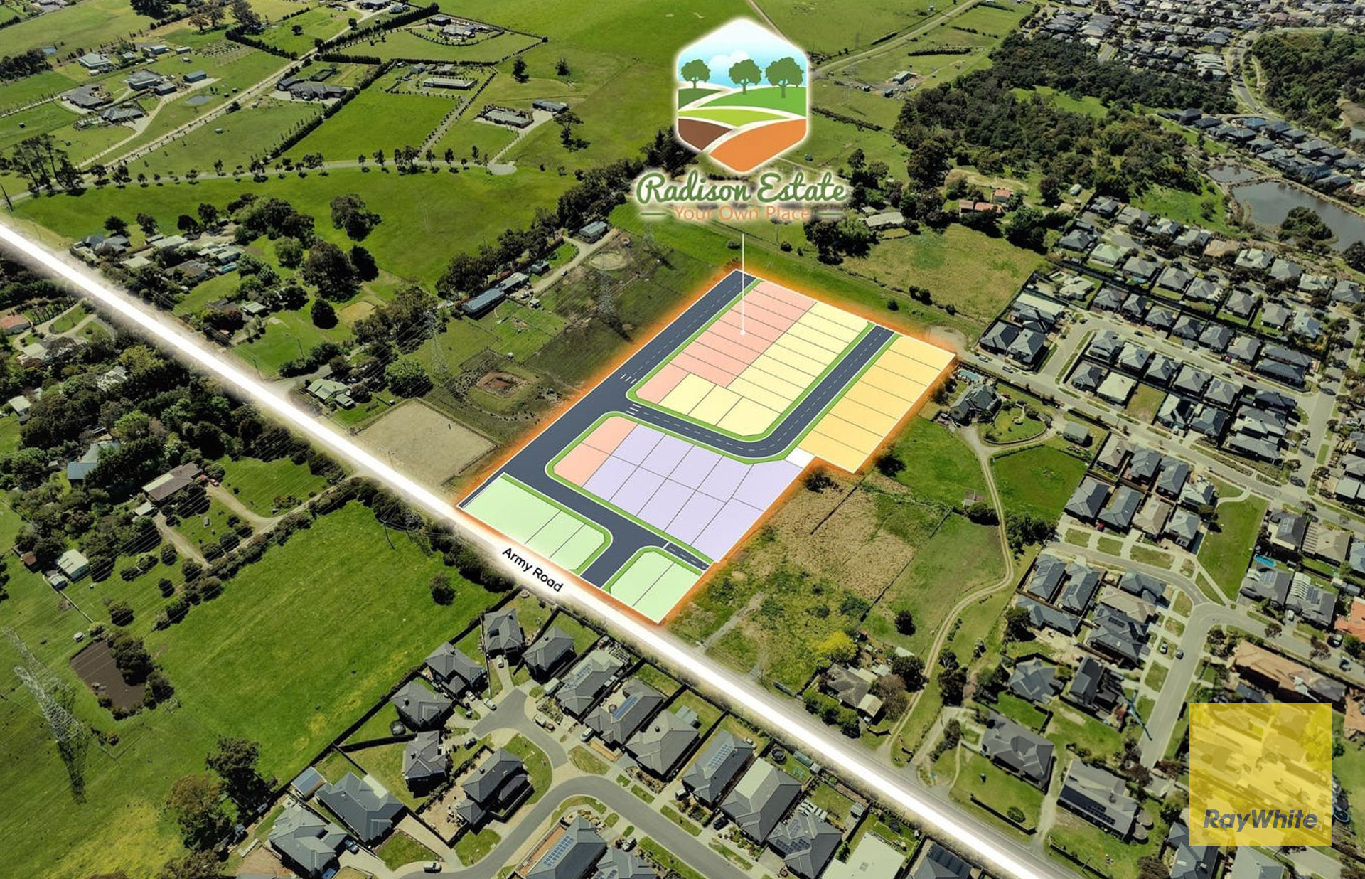 Radison Estate - Pakenham Aerial