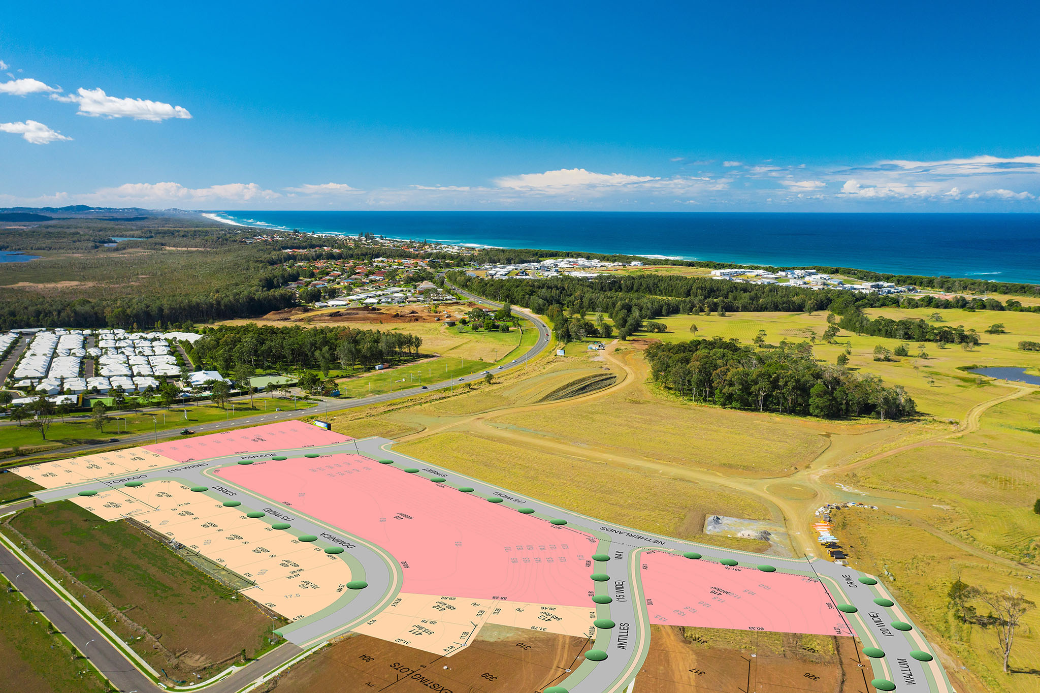 Rainbow Beach Estate - Lake Cathie Release Map