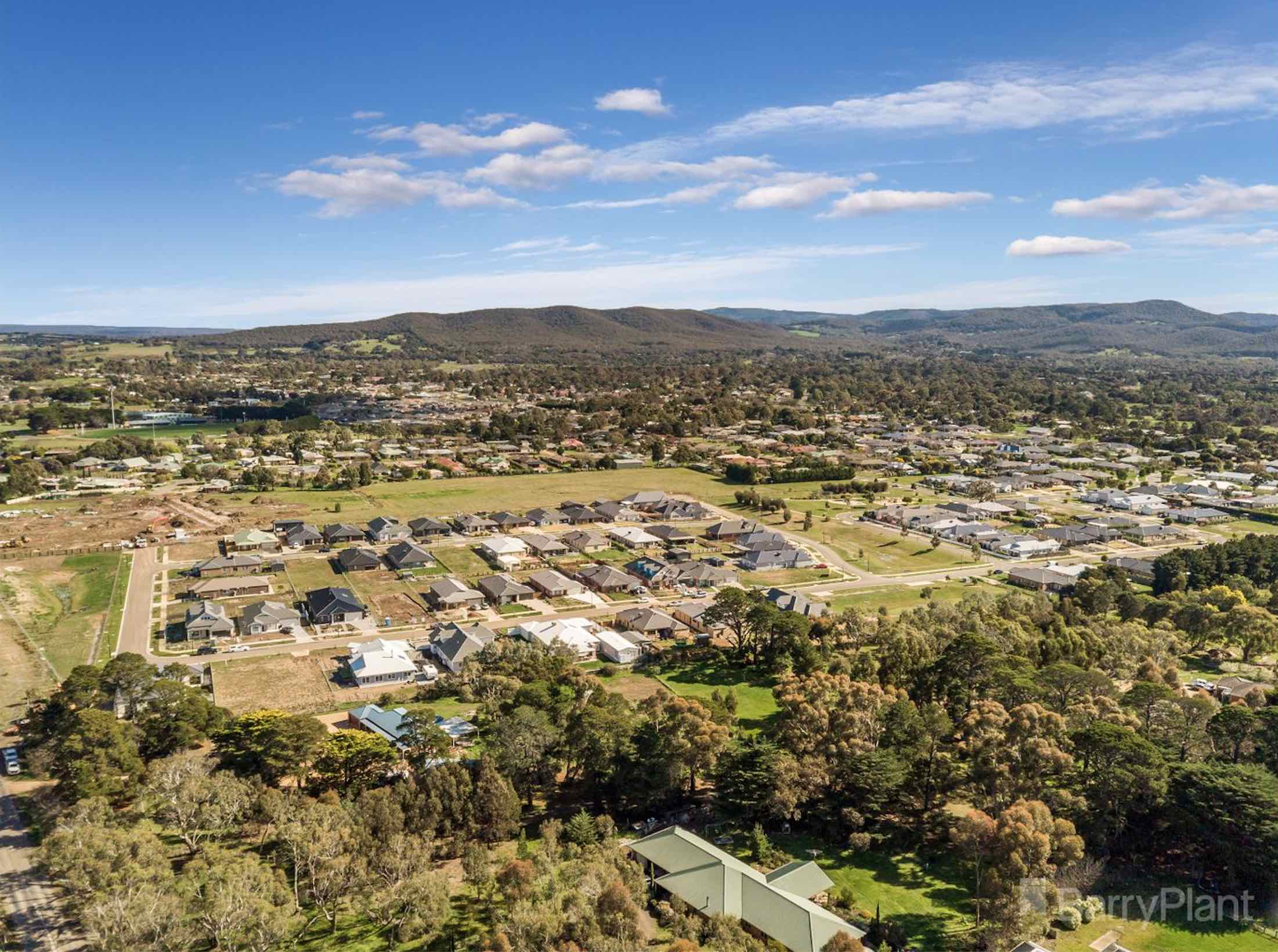 Rangeview Estate - Riddells Creek Aerial