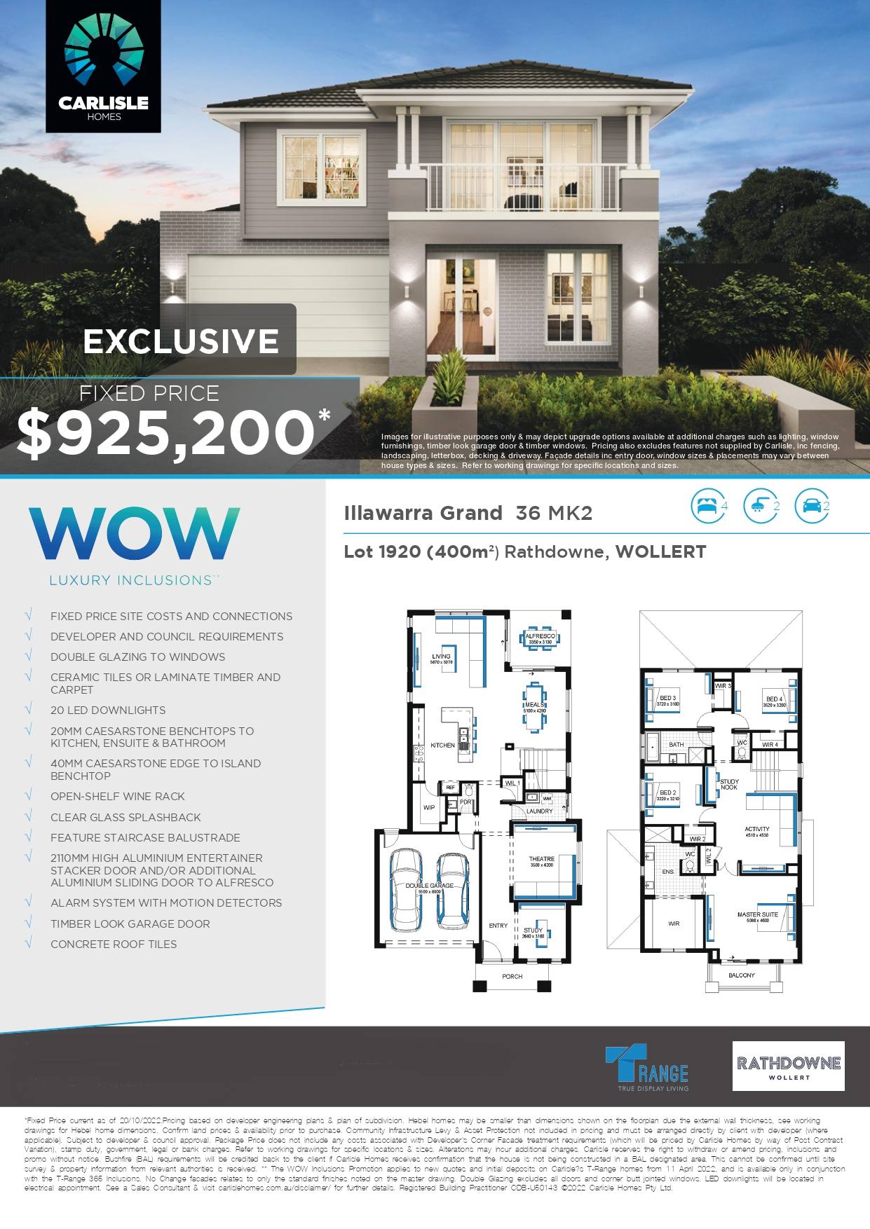 Rathdowne Estate - Wollert Illawarra Grand 36 Floorplan