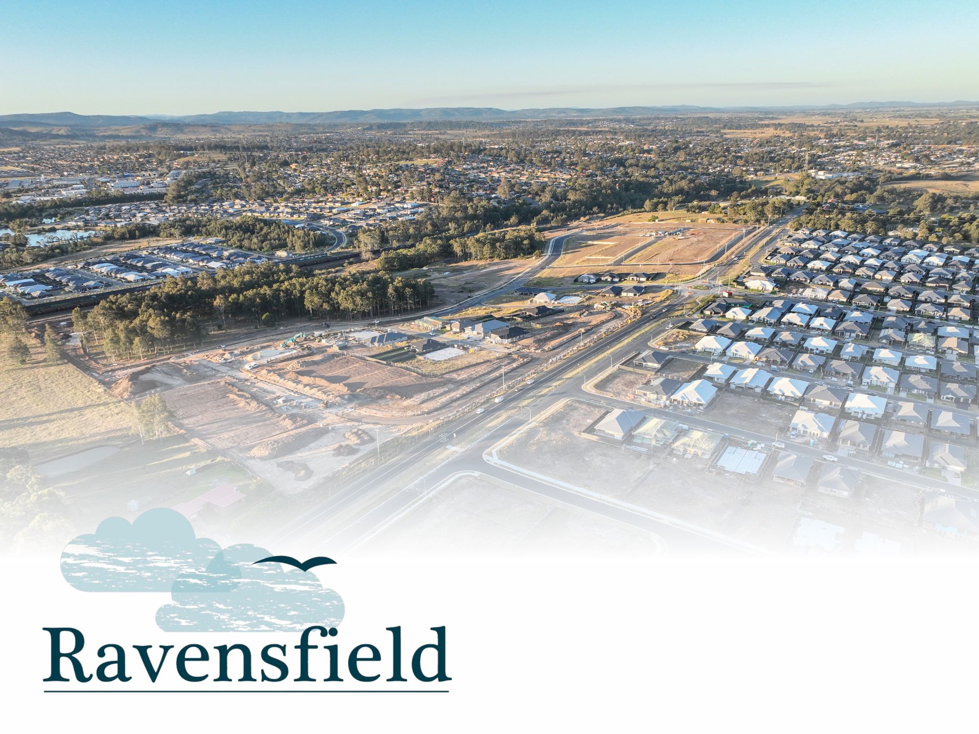 Ravensfield Estate - Farley Aerial