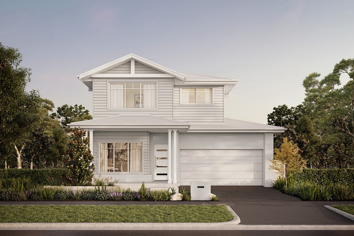 Rawson Homes at North Wilton Panorama - Wilton Façade