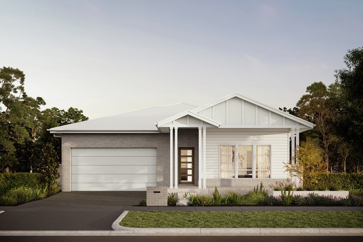 Rawson Homes at North Wilton Panorama - Wilton Façade
