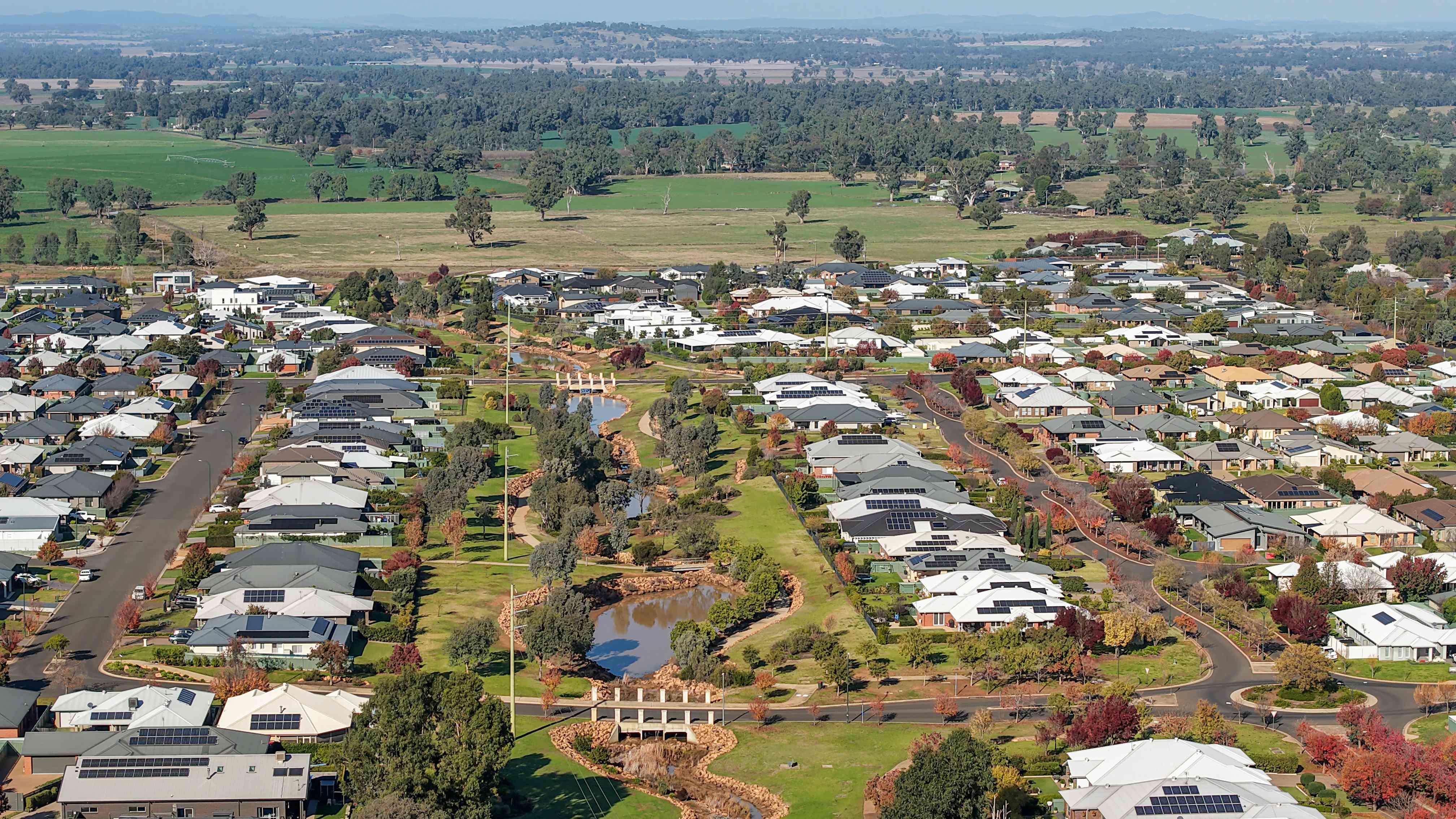 Rawson Homes at Southlakes Estate - Dubbo Aerial