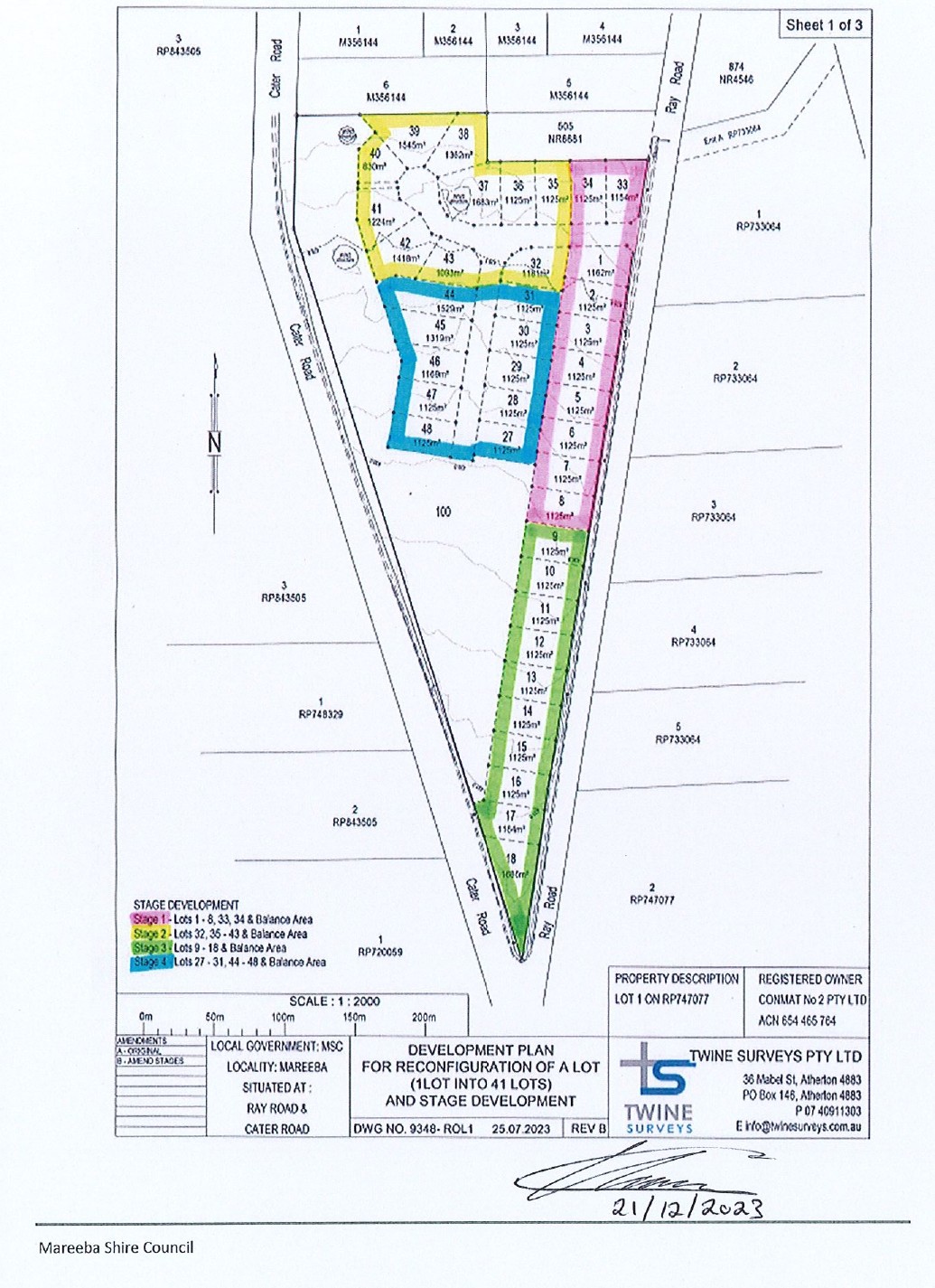 Ray Road & Cater Road - Mareeba Masterplan