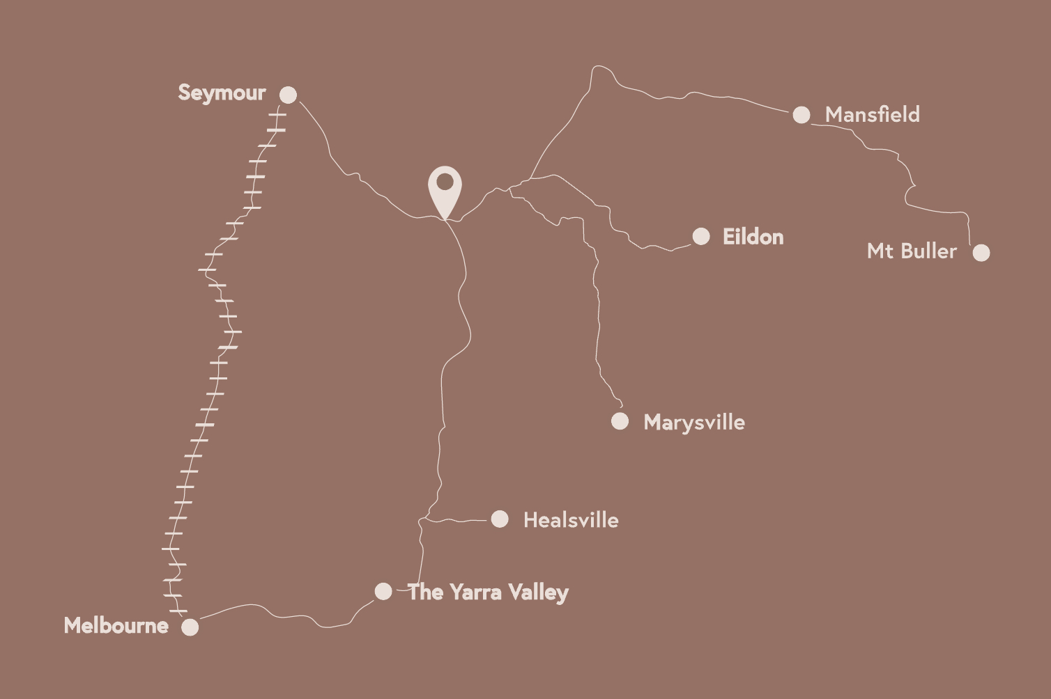 Red Gum Views Estate - Ye Location Map