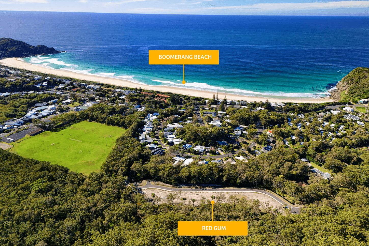 Redgum Estate - 2428 Aerial