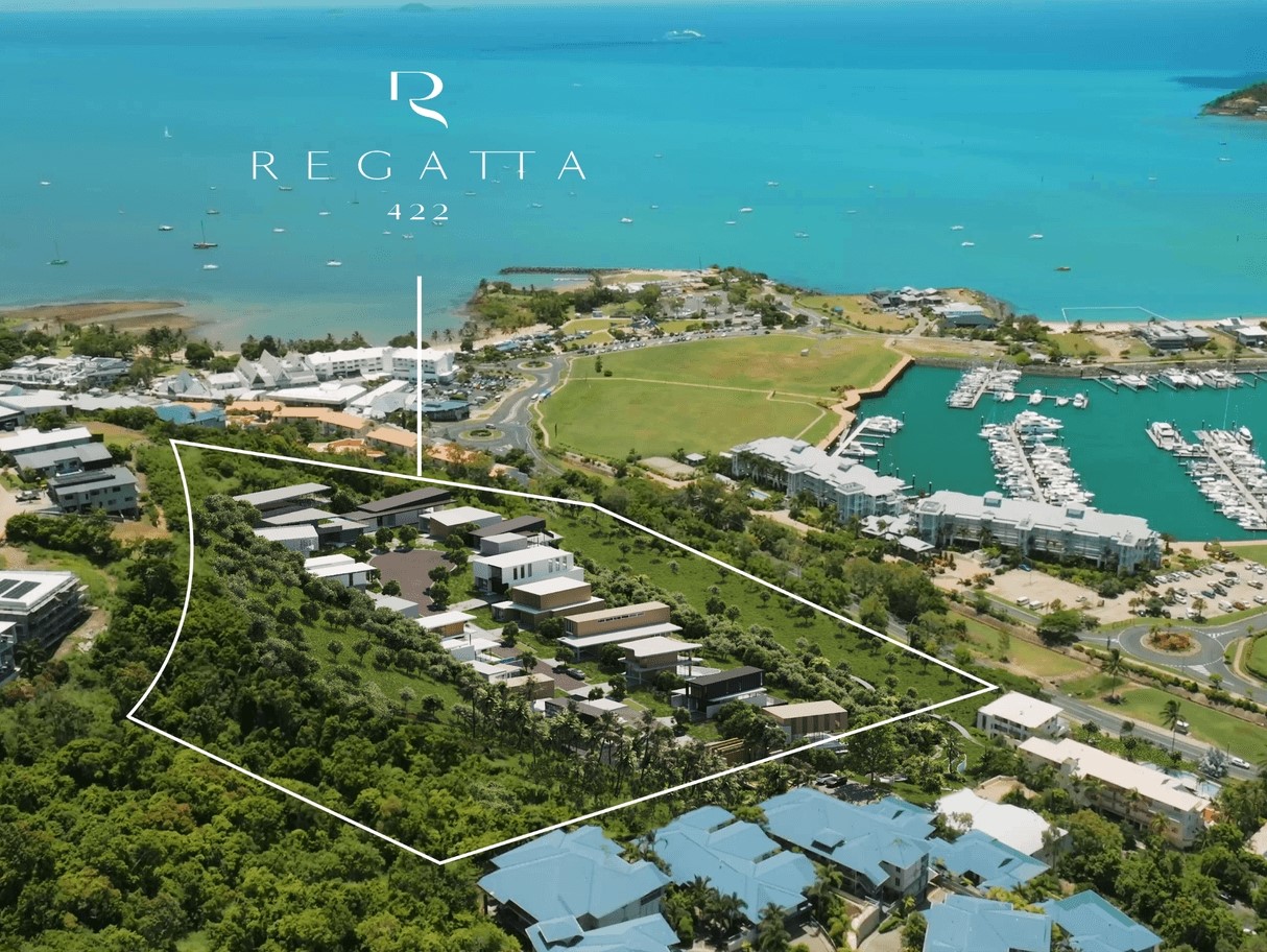 Regatta Estate - Airlie Beach Aerial