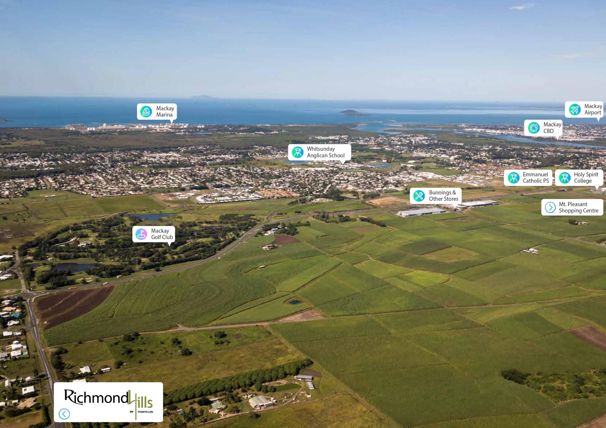 Richmond Hills Estate - Richmond Aerial 1 