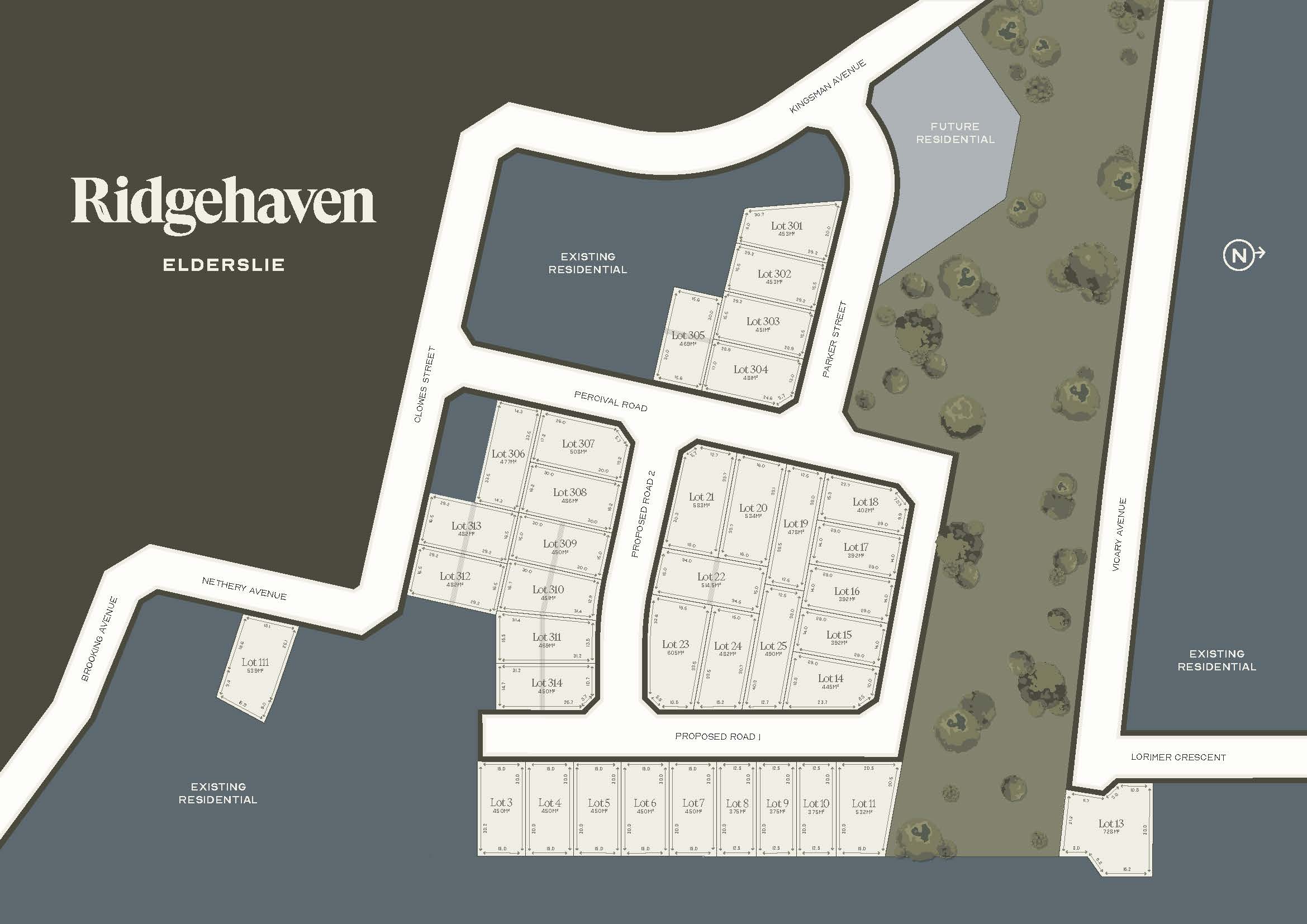Ridgehaven Estate - Eldersli Masterplan