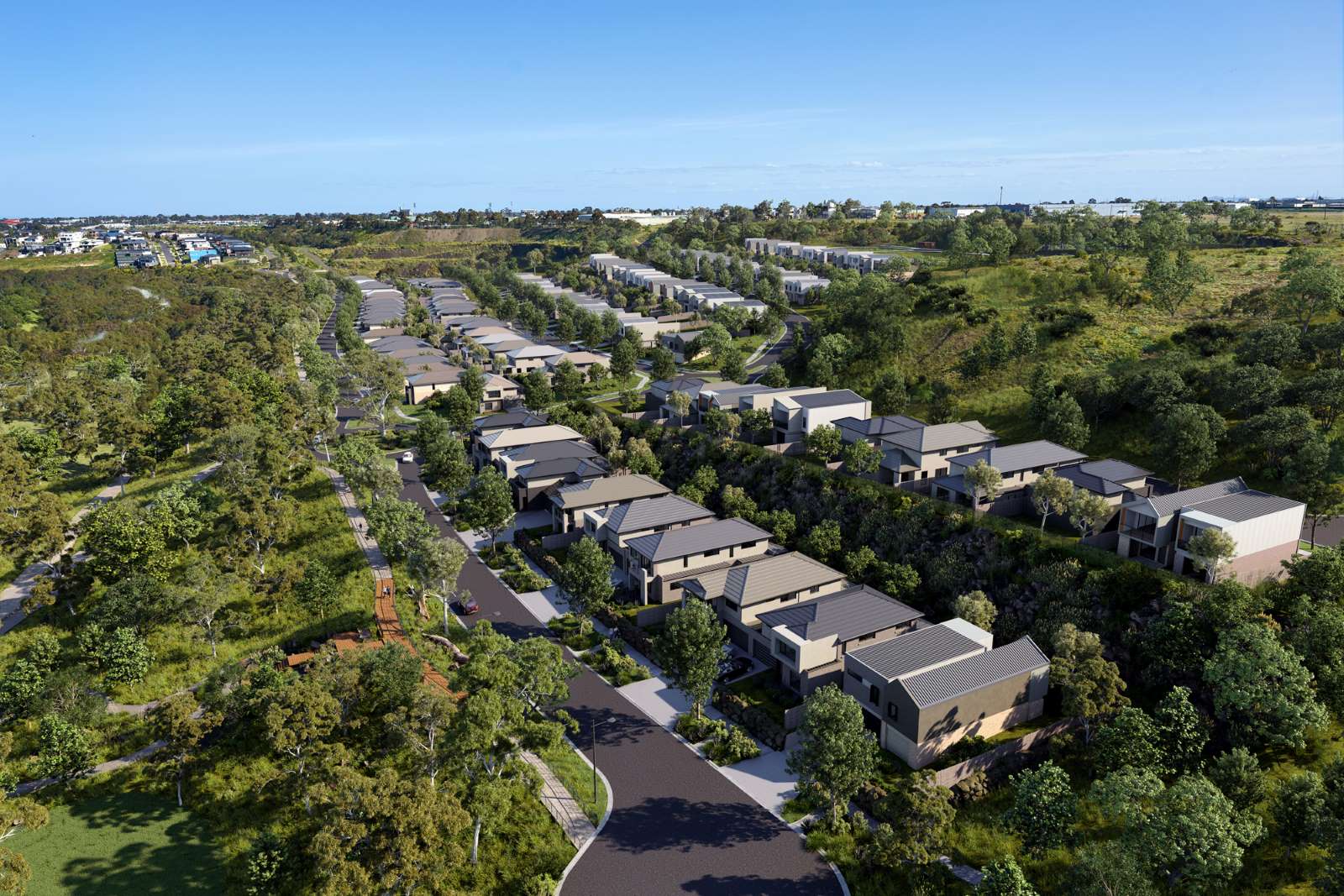 River Valley Estate - Sunshine North Aerial