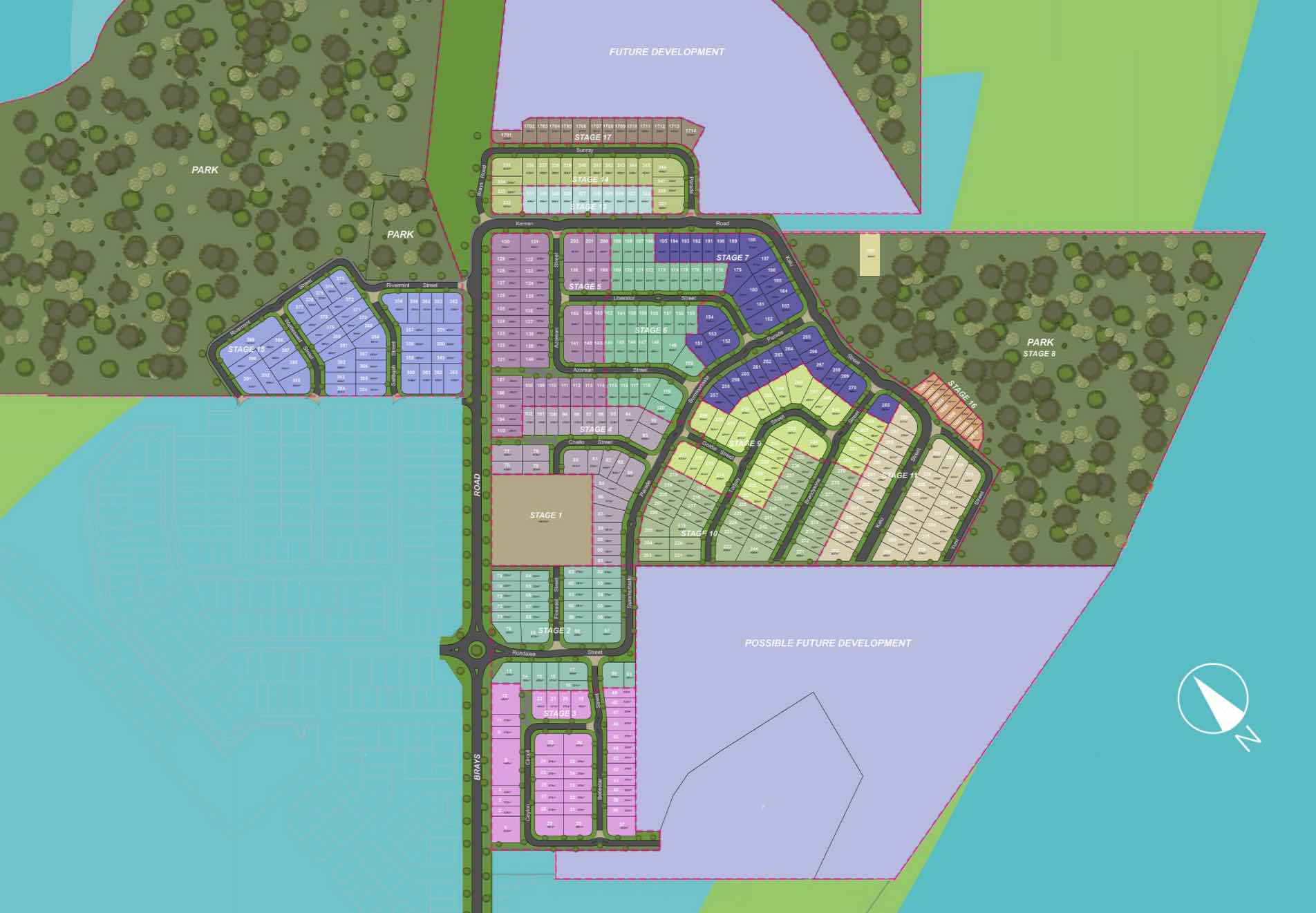 Riverbreeze Estate - Griffin Masterplan