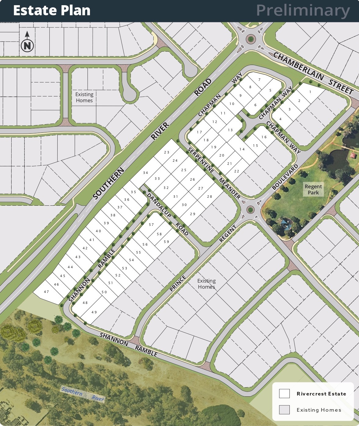 Rivercrest Estate - Gosnells Masterplan