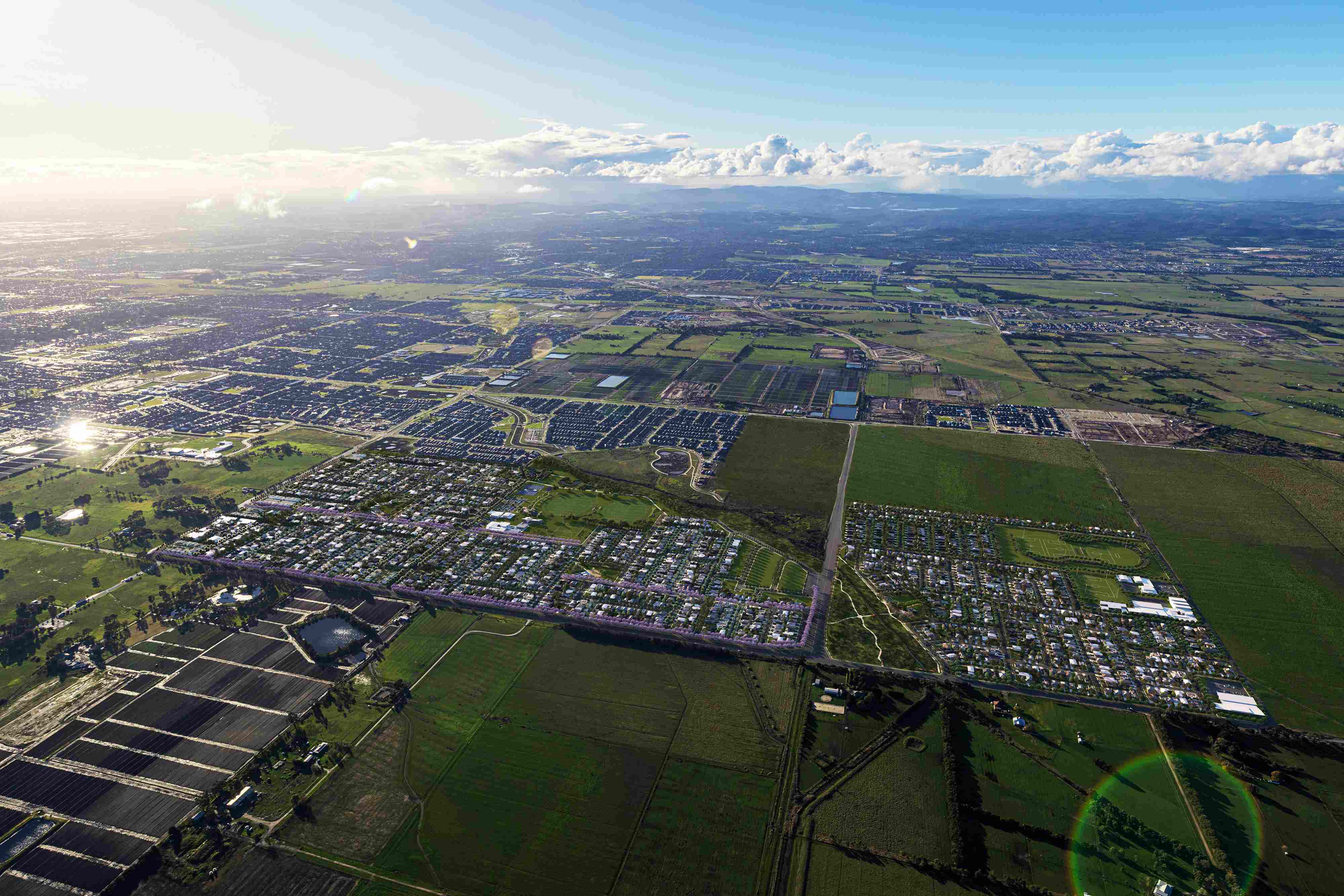 Riverfield Estate - Clyd Aerial