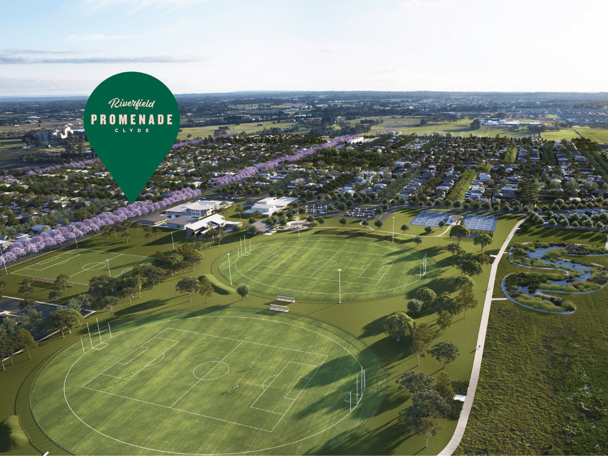 Riverfield Estate - Cly Render