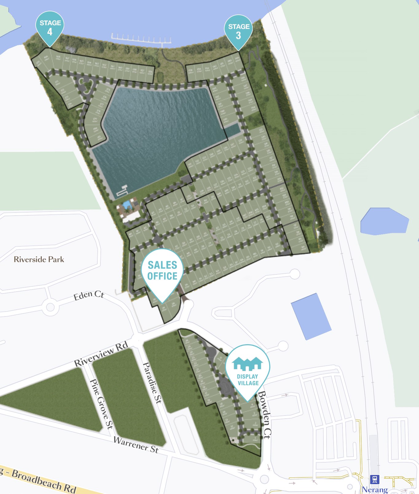 Riverina Gold Coast Estate - Nerang Masterplan