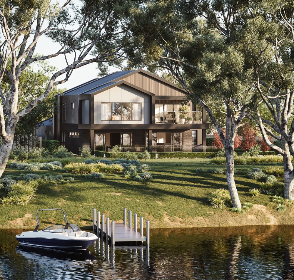 Riverside Court Estate - Bundalong Render