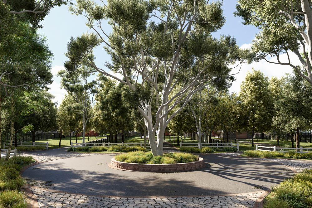 Riverside Court Estate - Bundalong Render