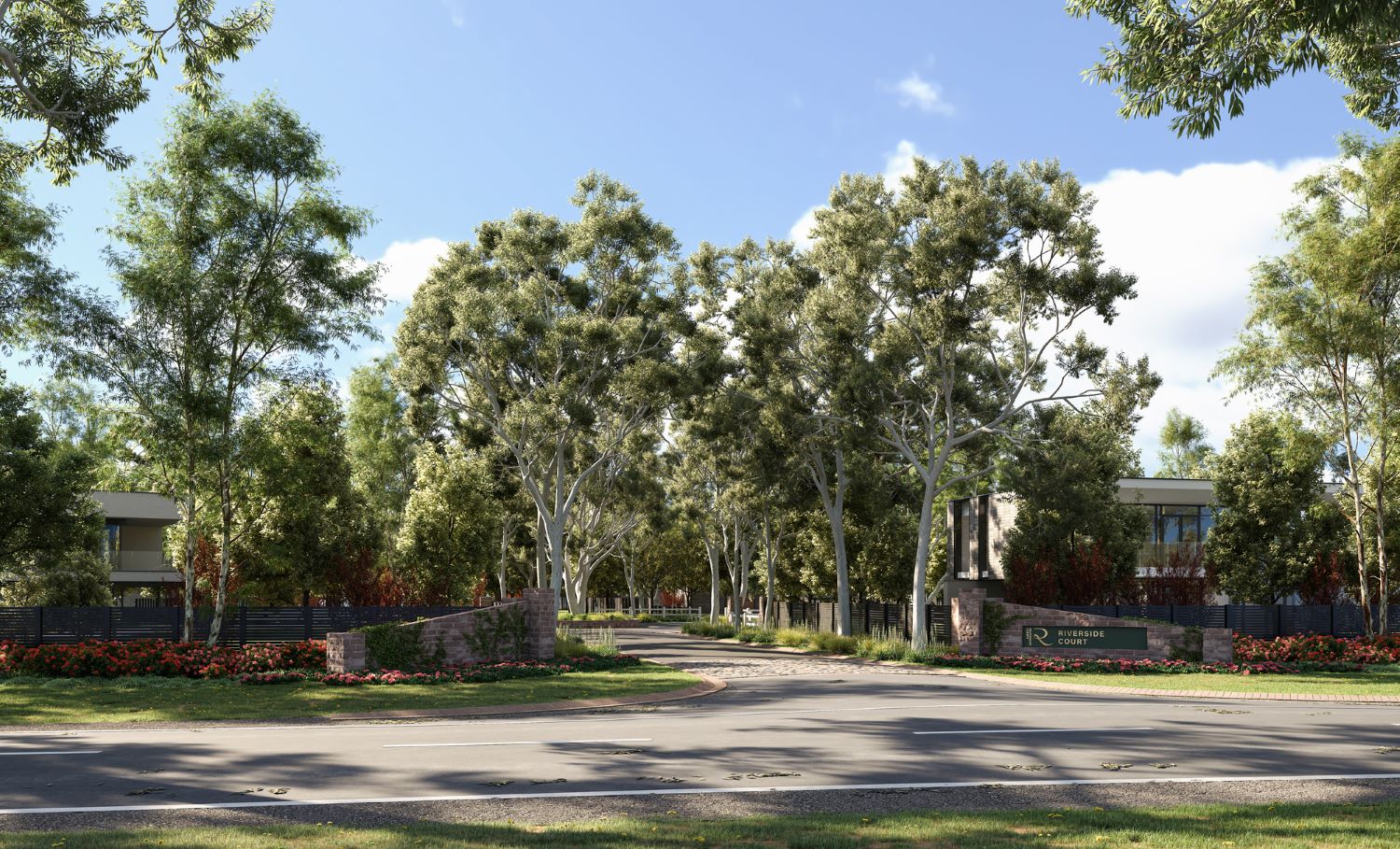 Riverside Court Estate - Bundalong Render