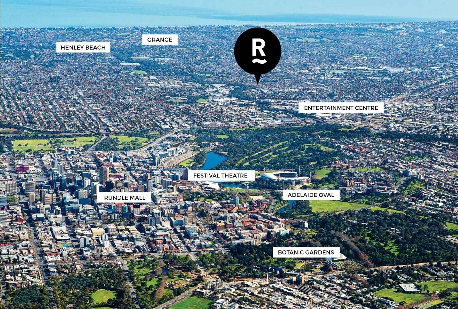 Riverside Estate - Allenby Gardens Aerial