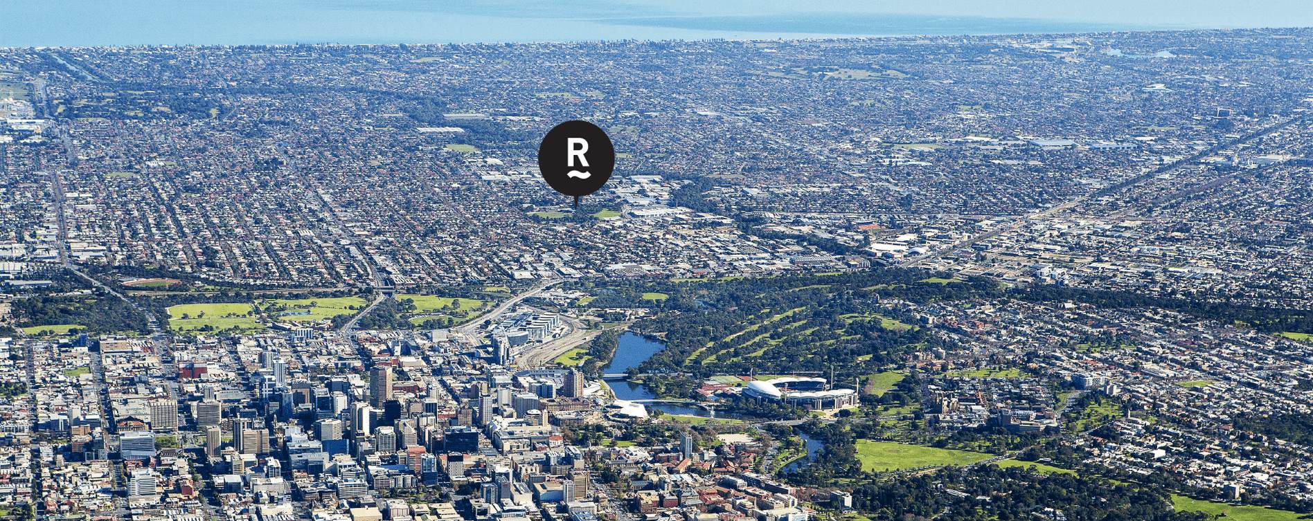 Riverside Estate - Allenby Gardens Aerial