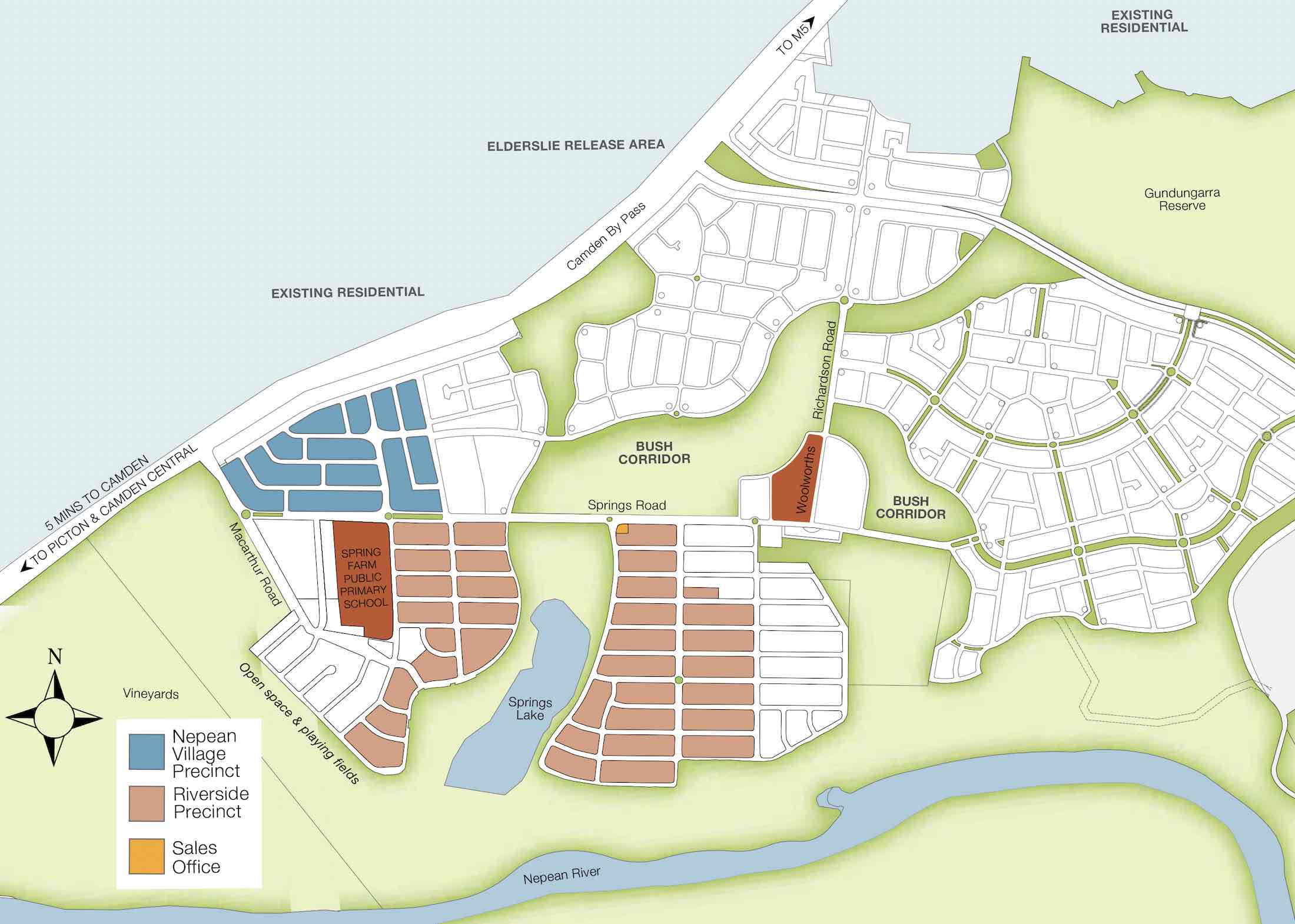 Riverside Estate - Spring Farm Masterplan