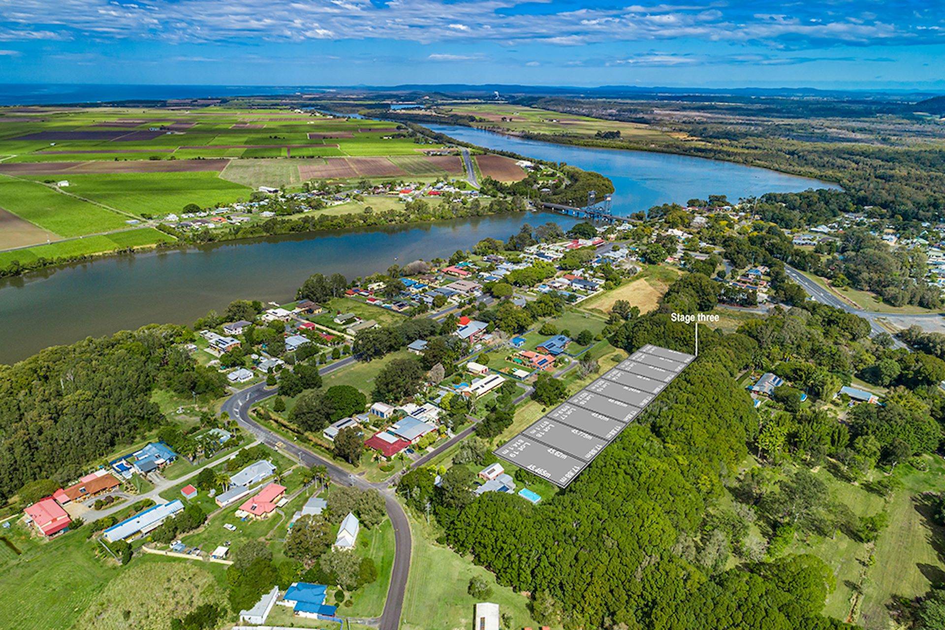 Riverside Estate - Wardell Aerial