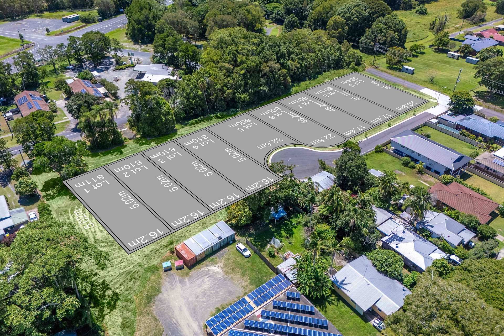 Riverside Estate - Wardell Aerial