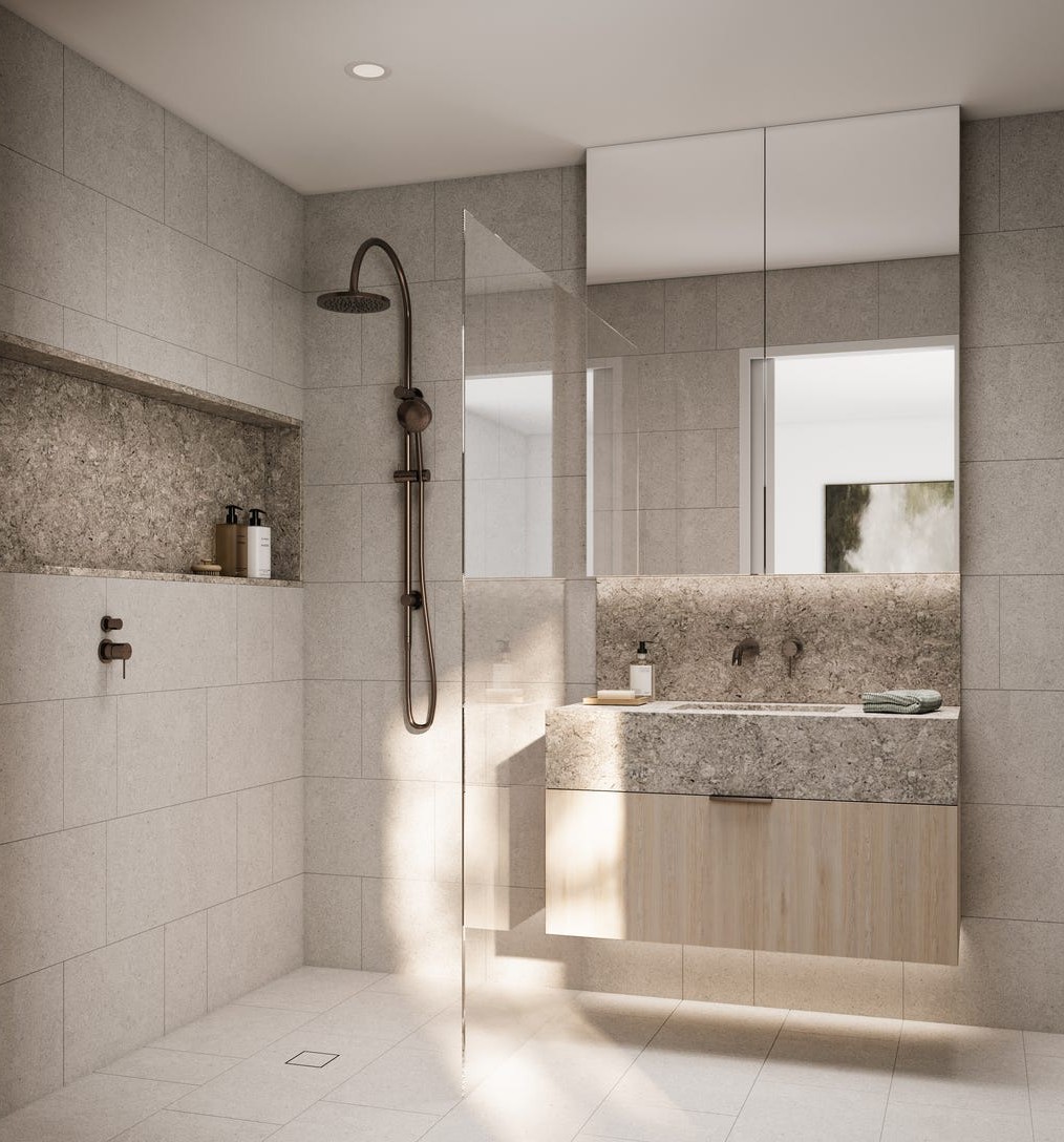 Riverside Townhomes - Burnley  Bathroom